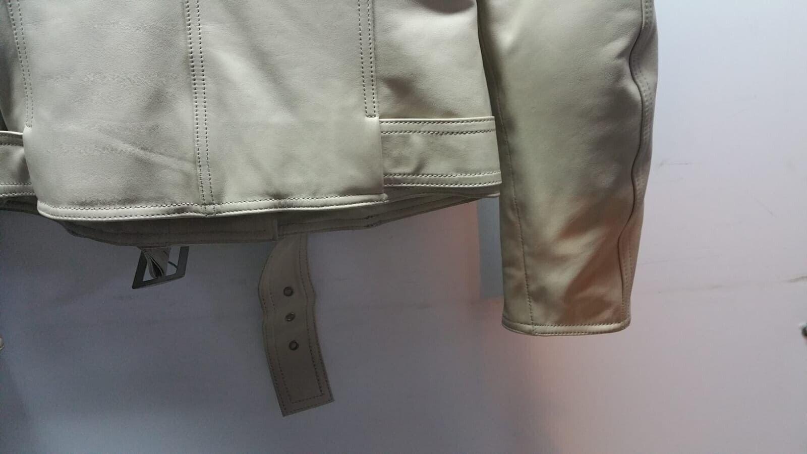 alpinestars giubbotto donna vintage alpinestars 4w holly leather crema tg. m cod. 311224 - foto 5