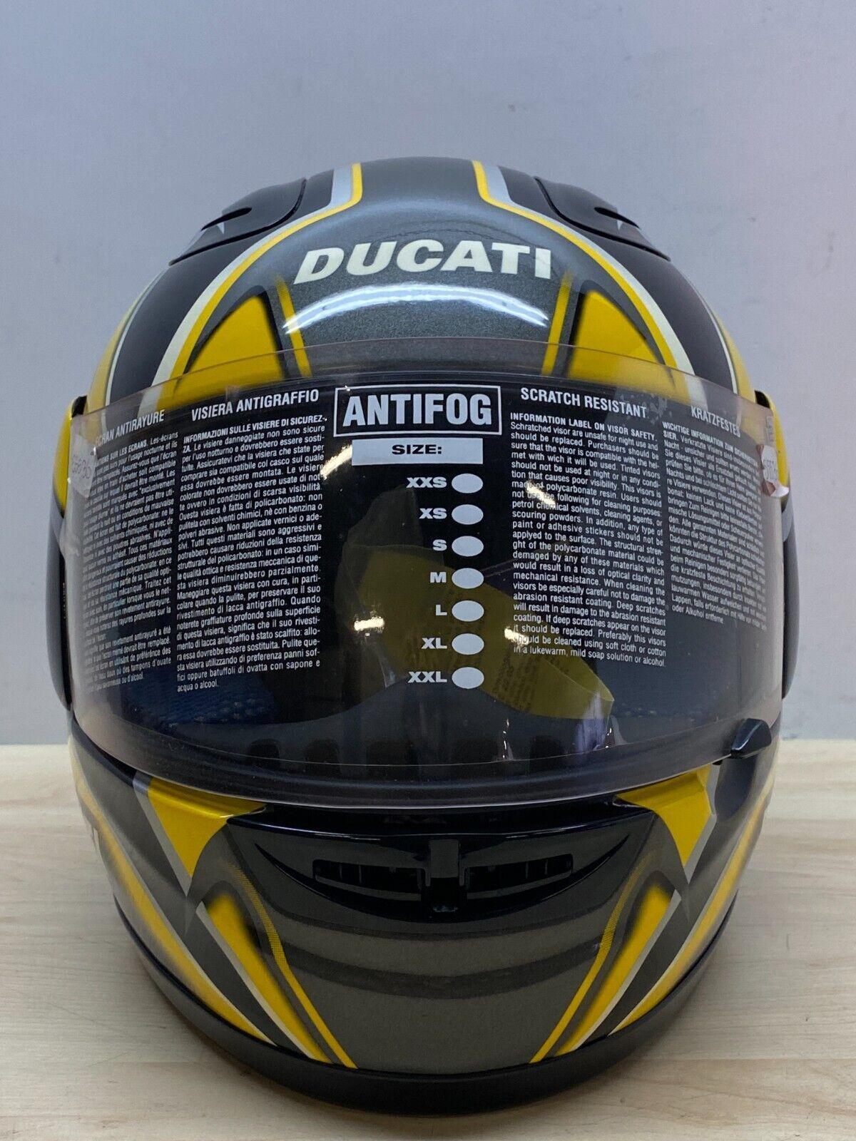suomy casco da moto integrale ducati performance suomy giallo nero tg. m *8 - foto 2