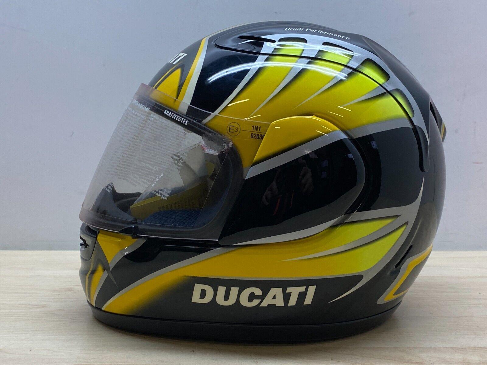 suomy casco da moto integrale ducati performance suomy giallo nero tg. m *8 - foto 4