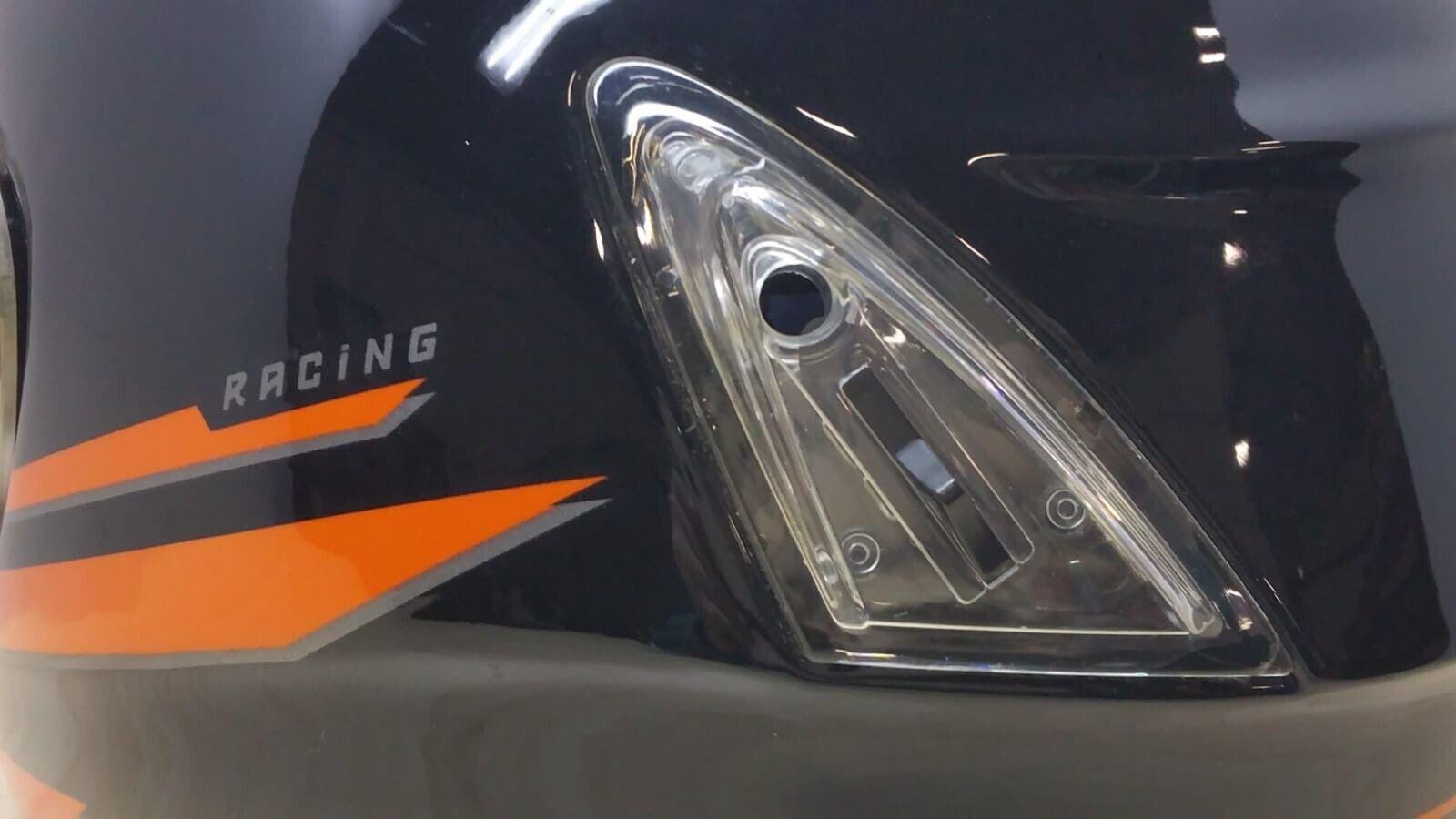 suomy casco integrale da moto suomy r2r ktm nero arancione helmets tg. m *10 - foto 4