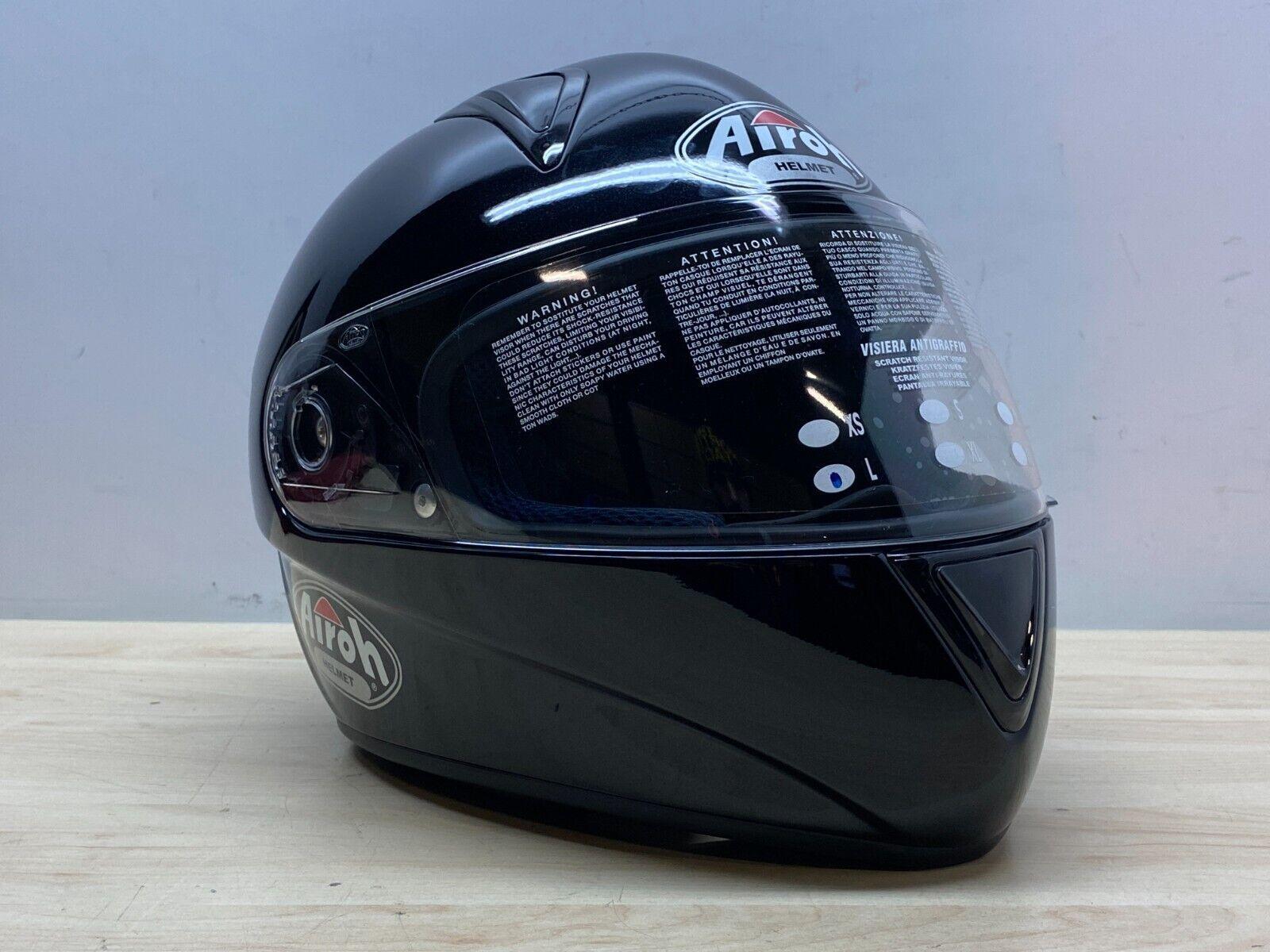  casco integrale da moto airoh nero lucido black metallic tg. l *15 - foto 1