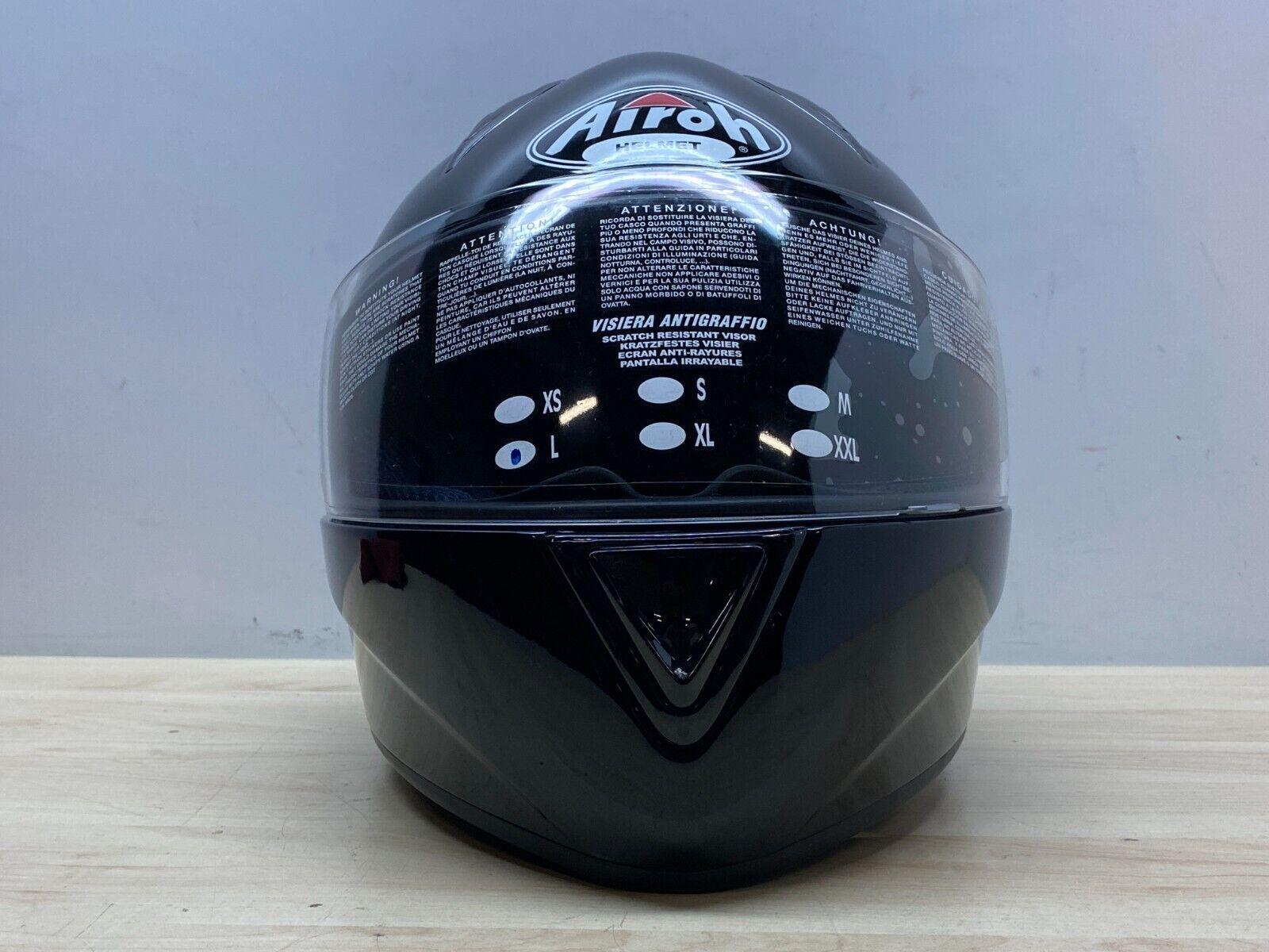  casco integrale da moto airoh nero lucido black metallic tg. l *15 - foto 2