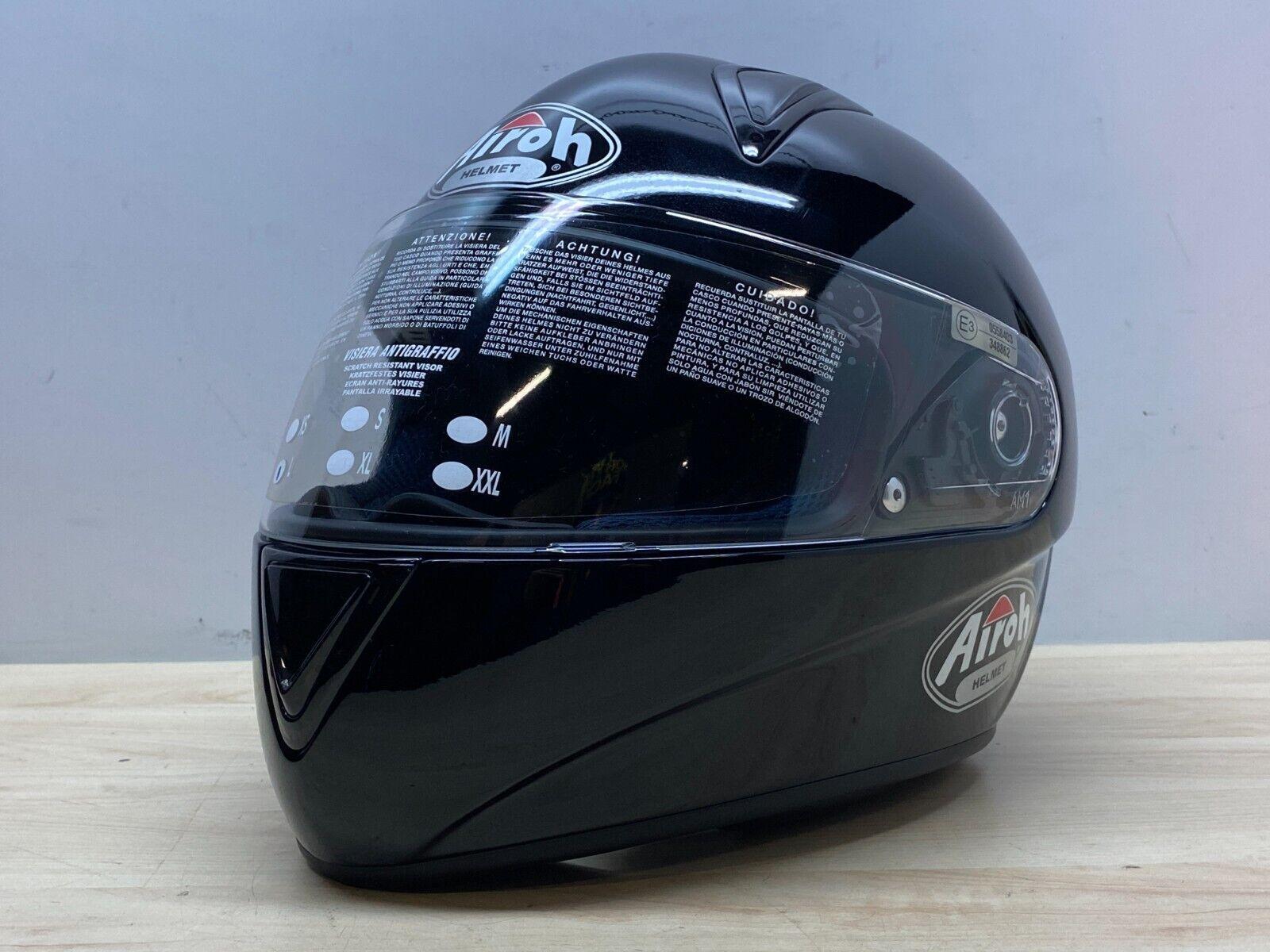  casco integrale da moto airoh nero lucido black metallic tg. l *15 - foto 3