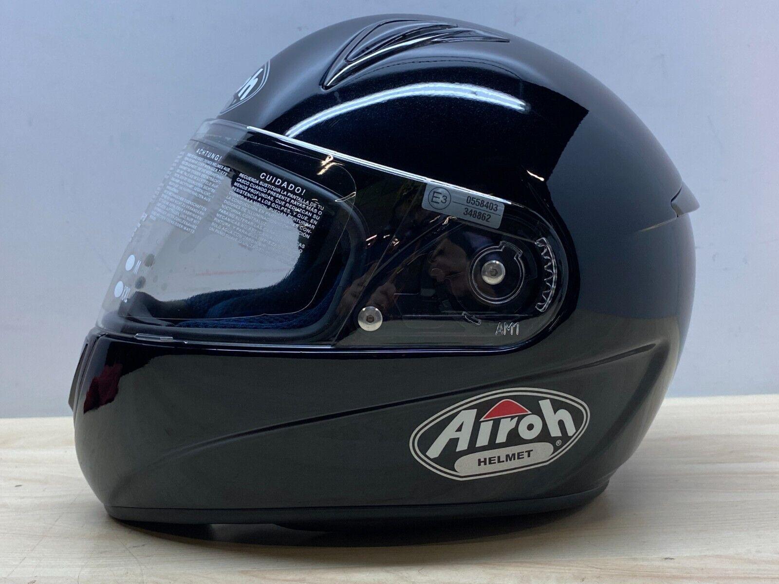  casco integrale da moto airoh nero lucido black metallic tg. l *15 - foto 4