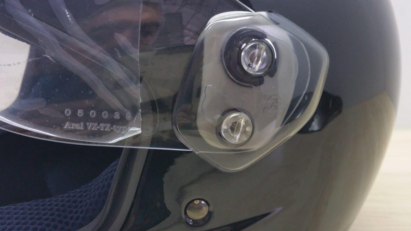  casco integrale da moto arai tour-x tx motard nero lucido tg. xl *19 - foto 4