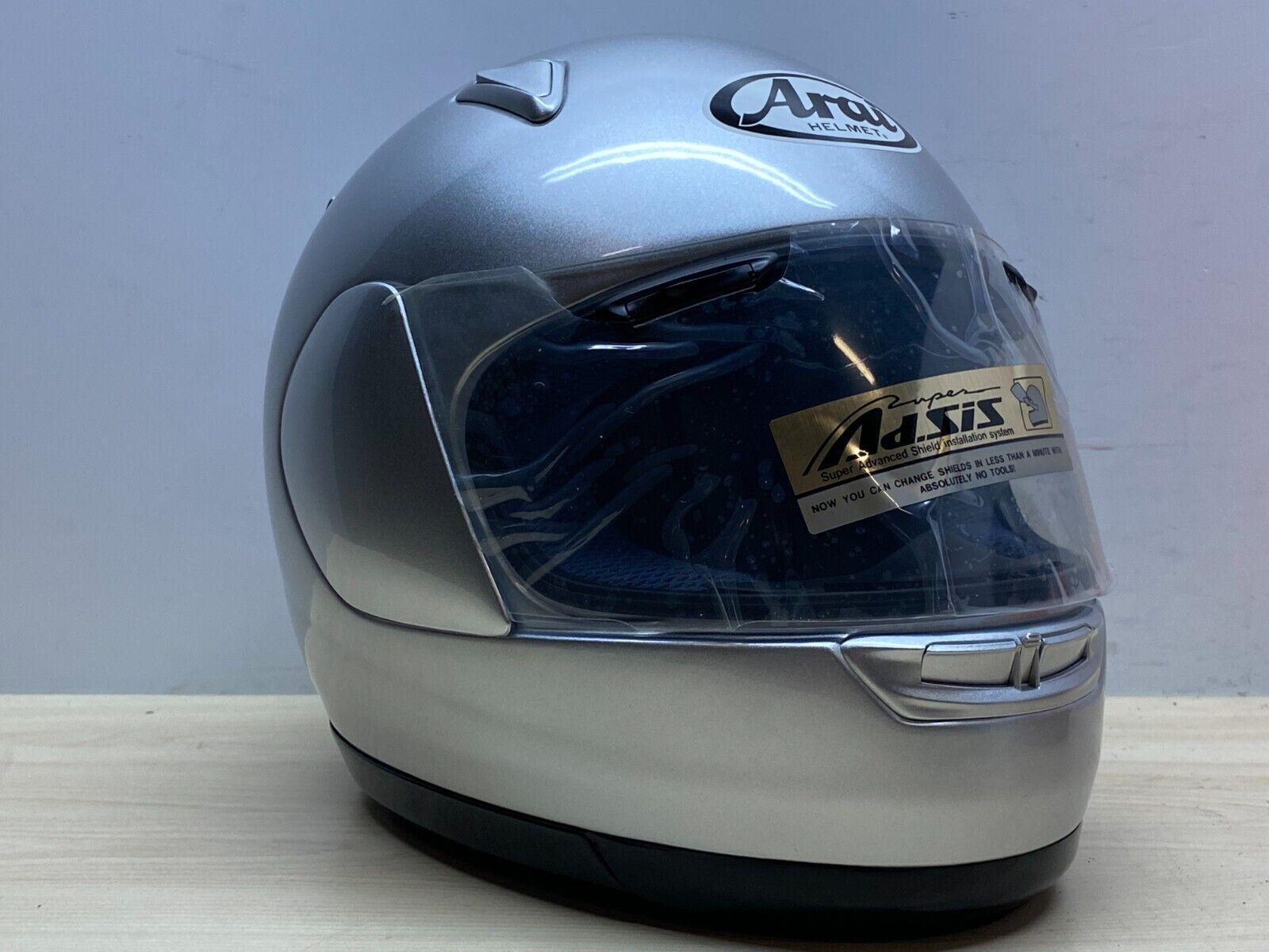  casco integrale da moto arai astro-j argento grigio lucido tg. l *30 - foto 1