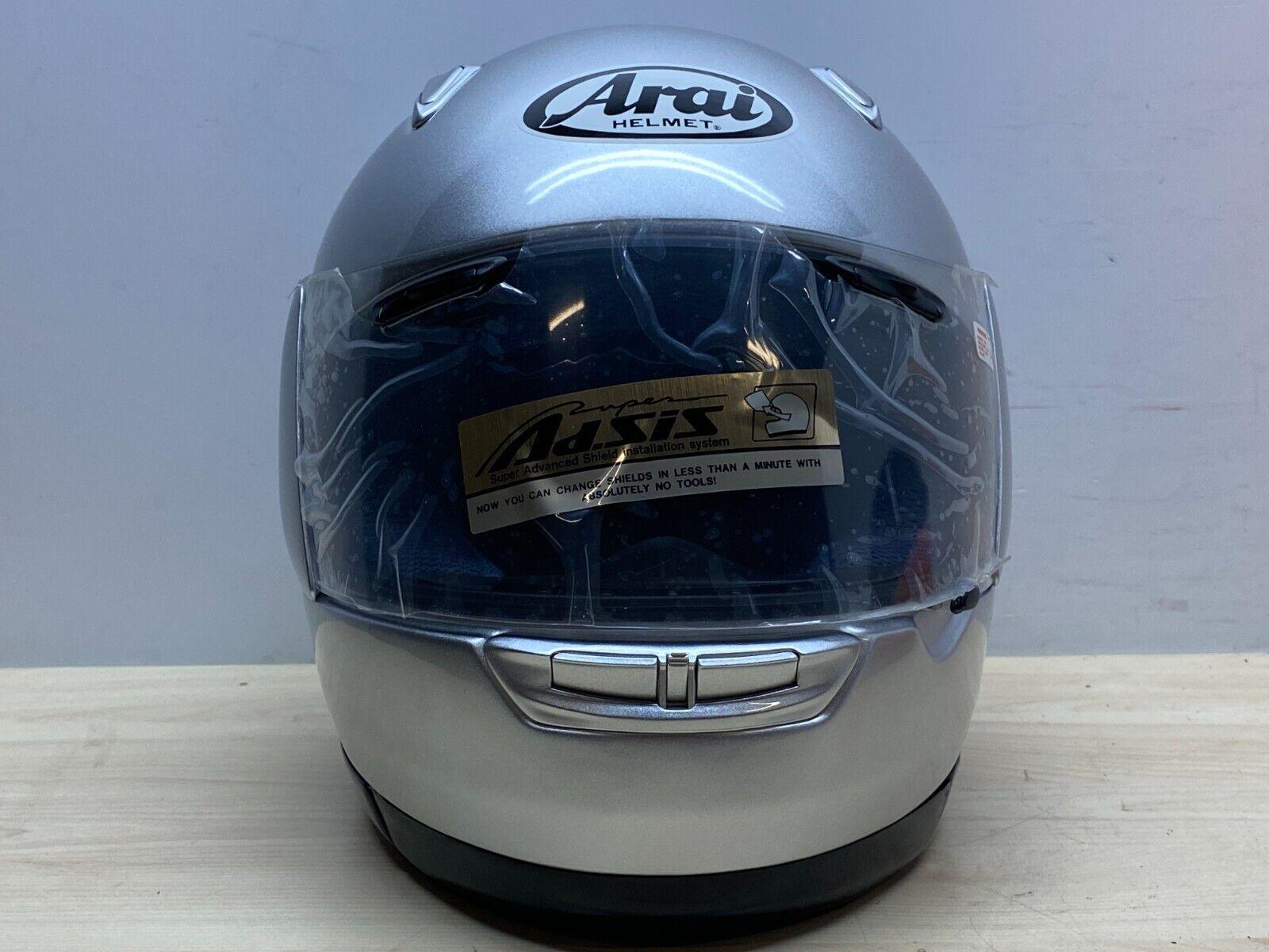  casco integrale da moto arai astro-j argento grigio lucido tg. l *30 - foto 2