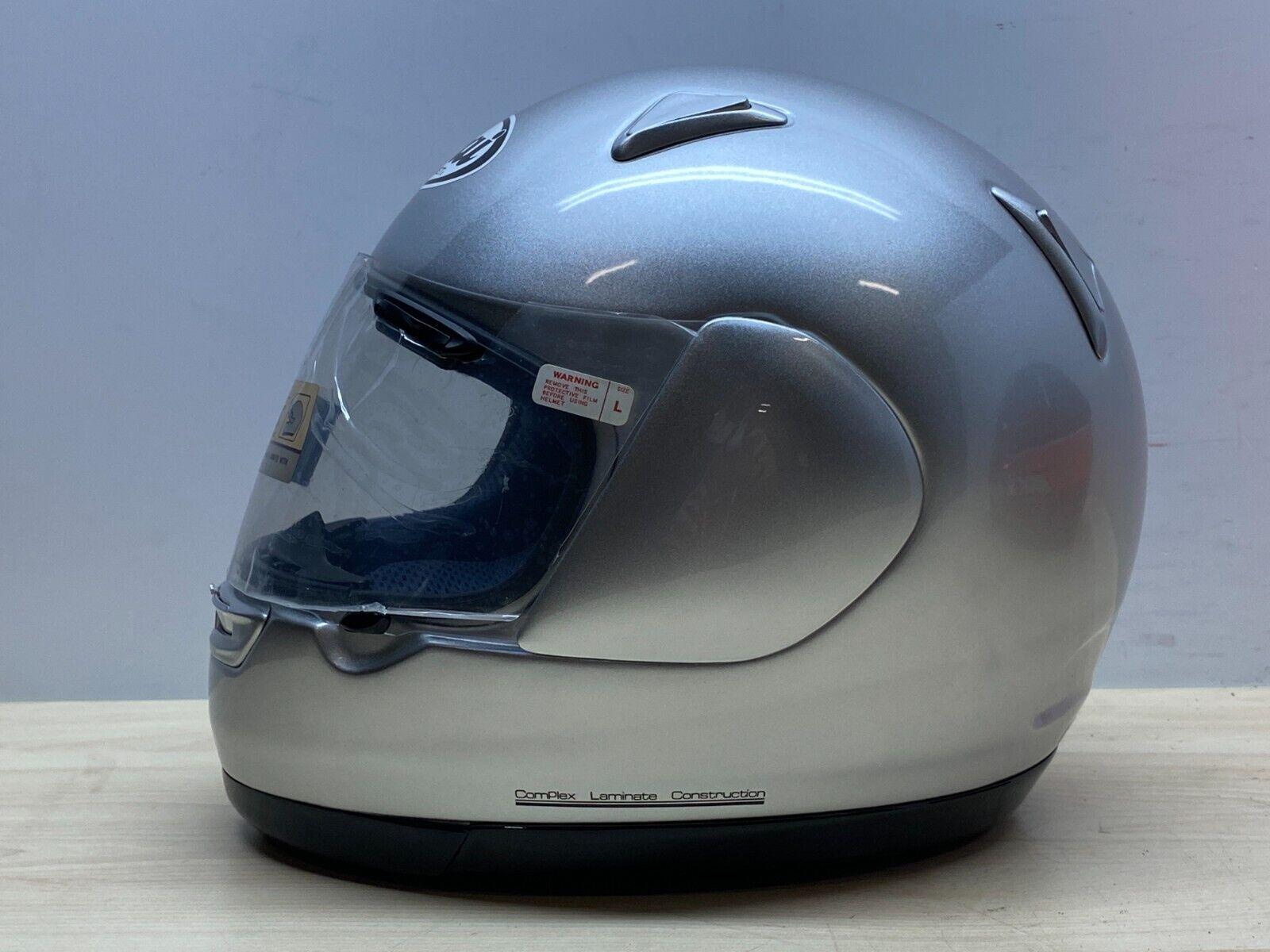  casco integrale da moto arai astro-j argento grigio lucido tg. l *30 - foto 4