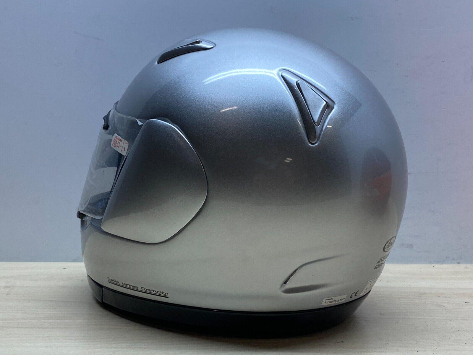  casco integrale da moto arai astro-j argento grigio lucido tg. l *30 - foto 5