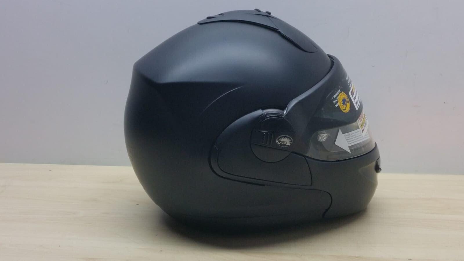  casco integrale per moto nolan n102 classic nero opaco tg. xs *36 - foto 3