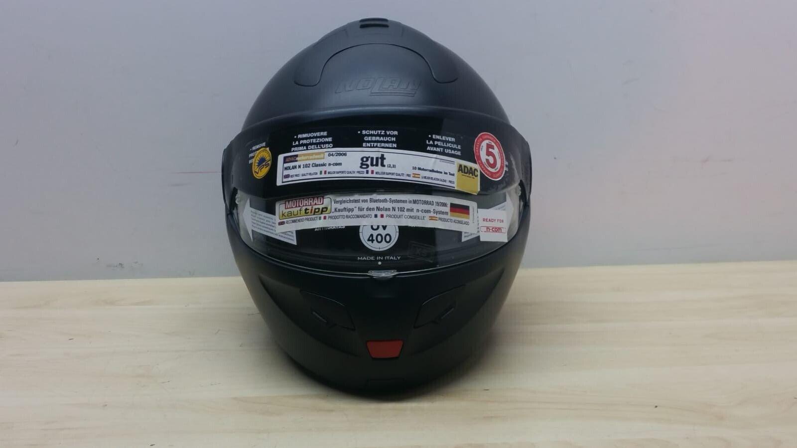  casco integrale per moto nolan n102 classic nero opaco tg. xs *36 - foto 6