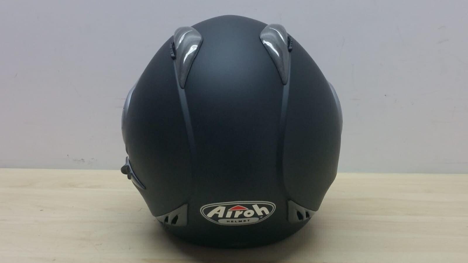  casco modulare da moto airoh helmet tr1 color nero opaco matt tg. s *40 - foto 2