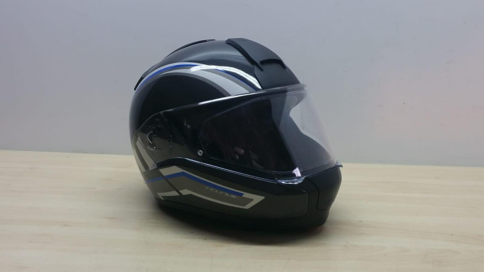  casco integrale modulare da moto bmw cosmic grigio lucido tg. xs *49 - foto 1