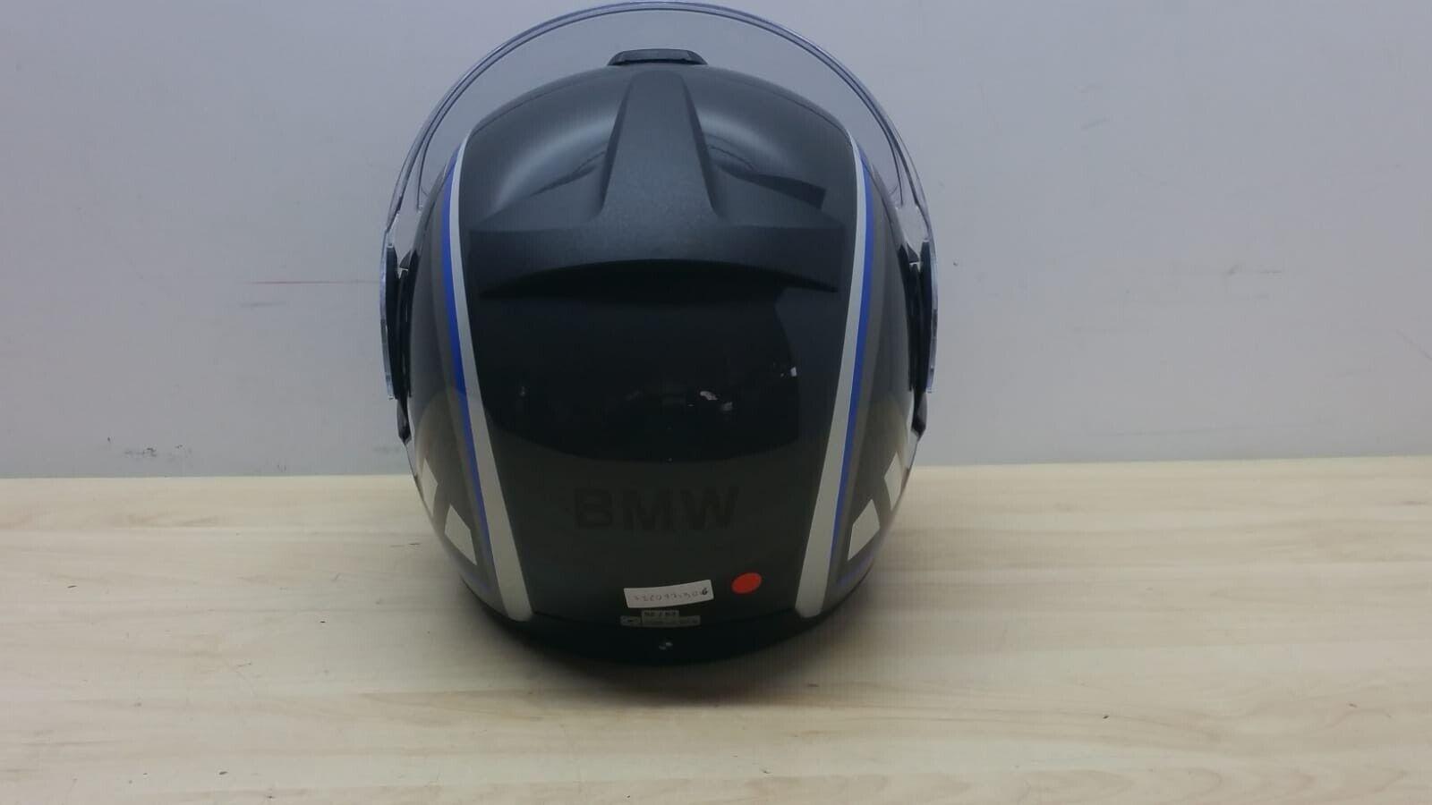  casco integrale modulare da moto bmw cosmic grigio lucido tg. xs *49 - foto 2