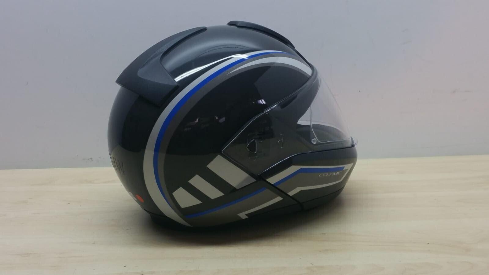  casco integrale modulare da moto bmw cosmic grigio lucido tg. xs *49 - foto 5