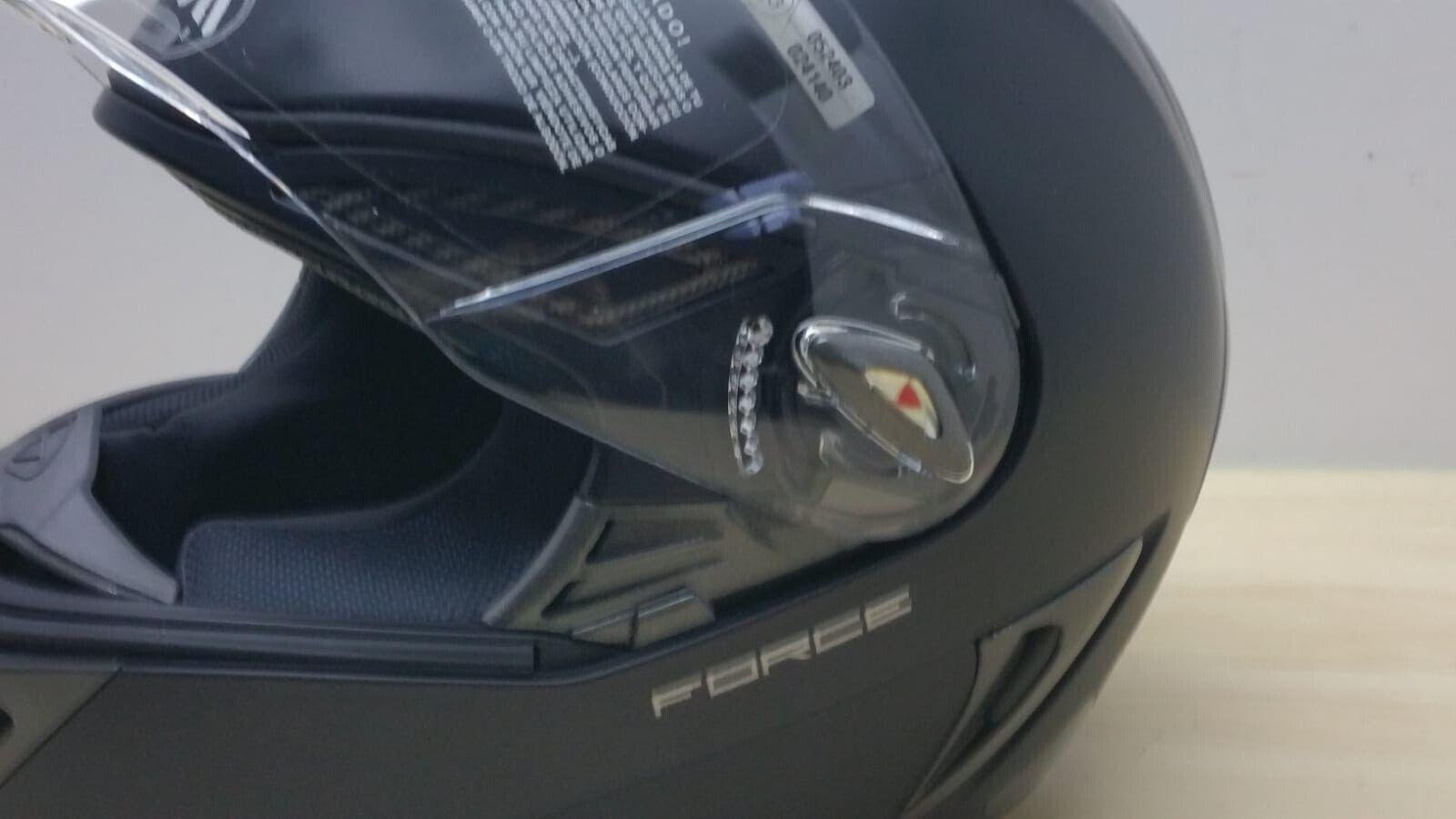  casco integrale da moto airoh helmet force nero mat opaco tg xs *59 - foto 6