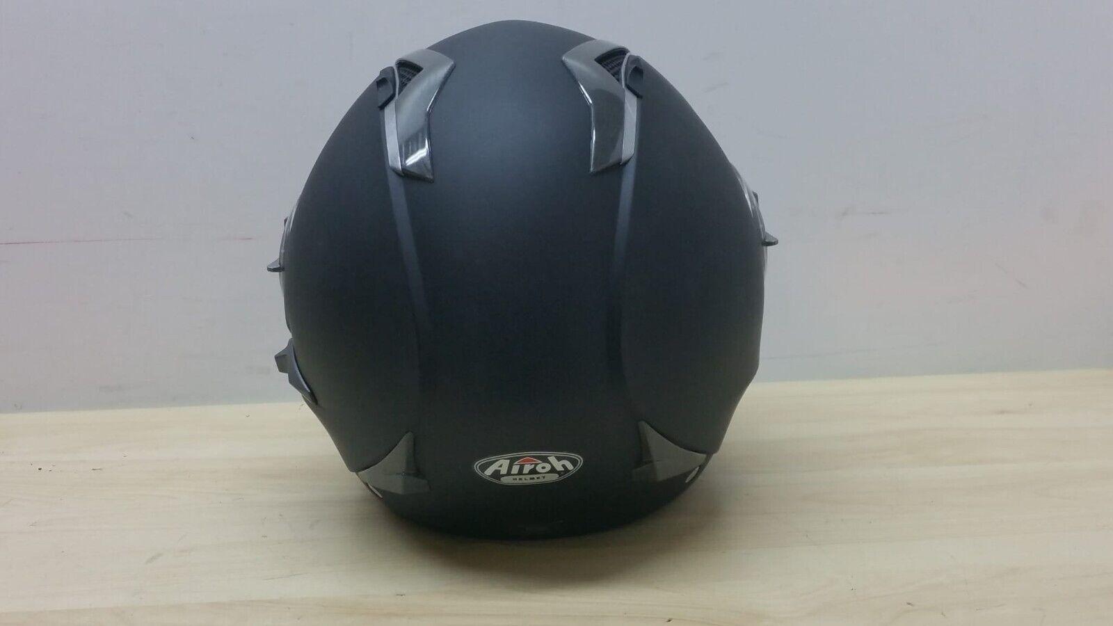  casco da scooter airoh helmet j-105 black matt nero opaco tg. m *61 - foto 2