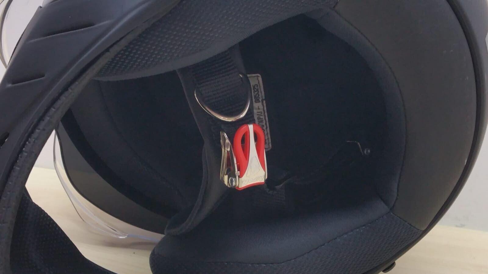  casco modulare da moto scooter airoh tr2  nero matt. opaco tg. xs *62 - foto 4
