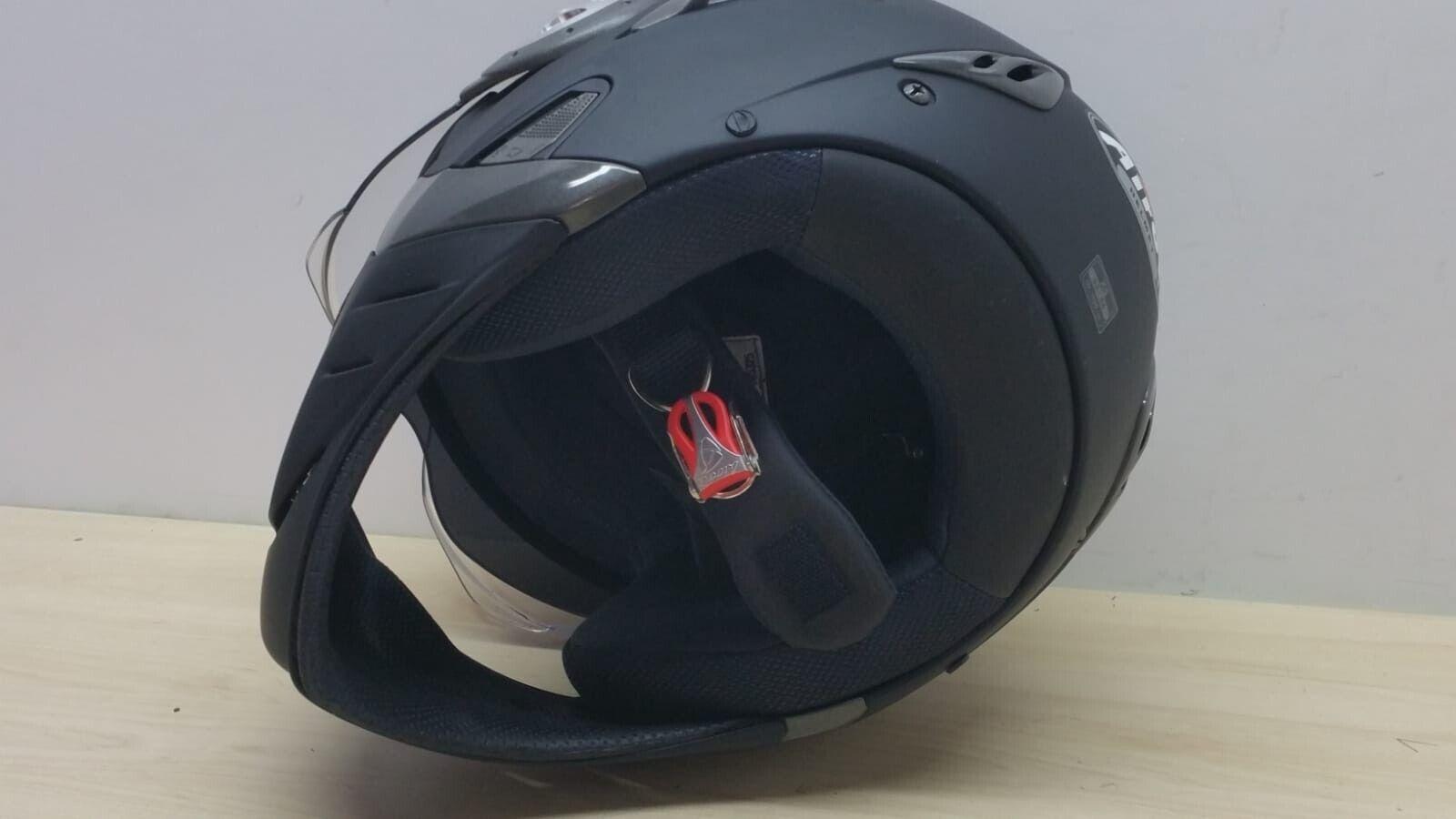  casco modulare da moto scooter airoh tr2  nero matt. opaco tg. xs *62 - foto 5