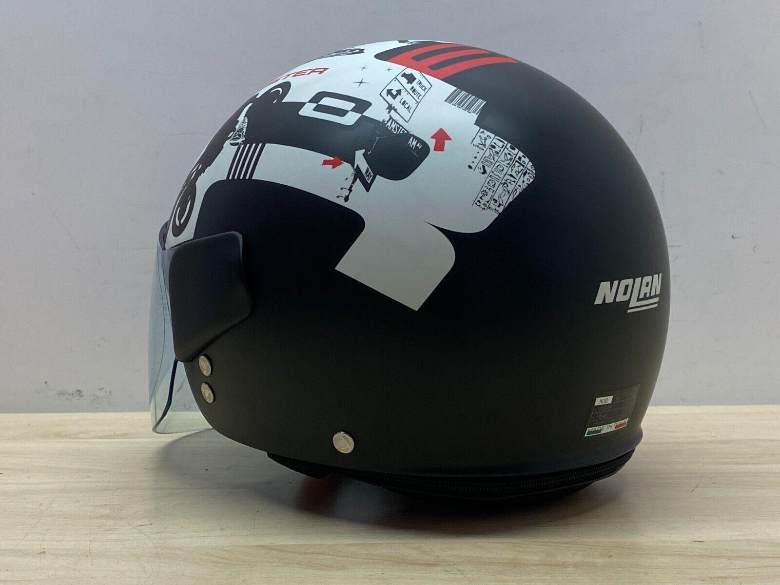  casco nolan da moto ducati monster 696 796 1100 nero opaco tg. xl *63 - foto 5