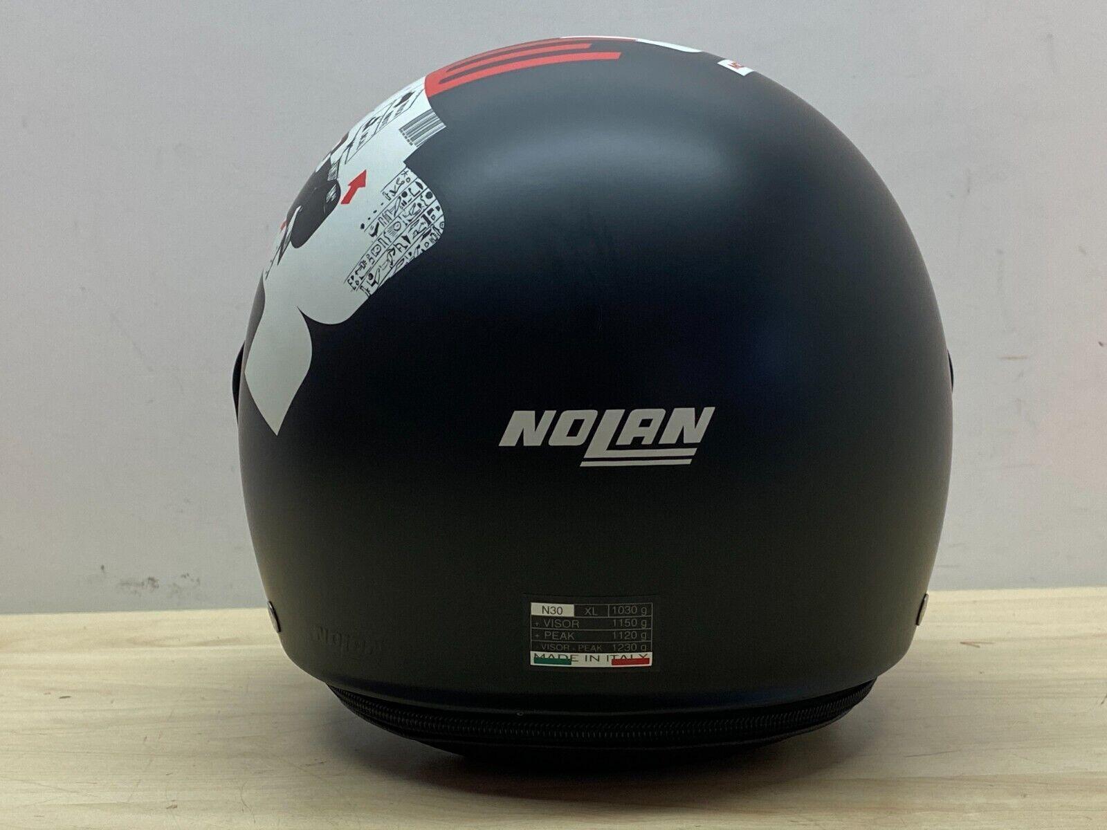  casco nolan da moto ducati monster 696 796 1100 nero opaco tg. xl *63 - foto 6