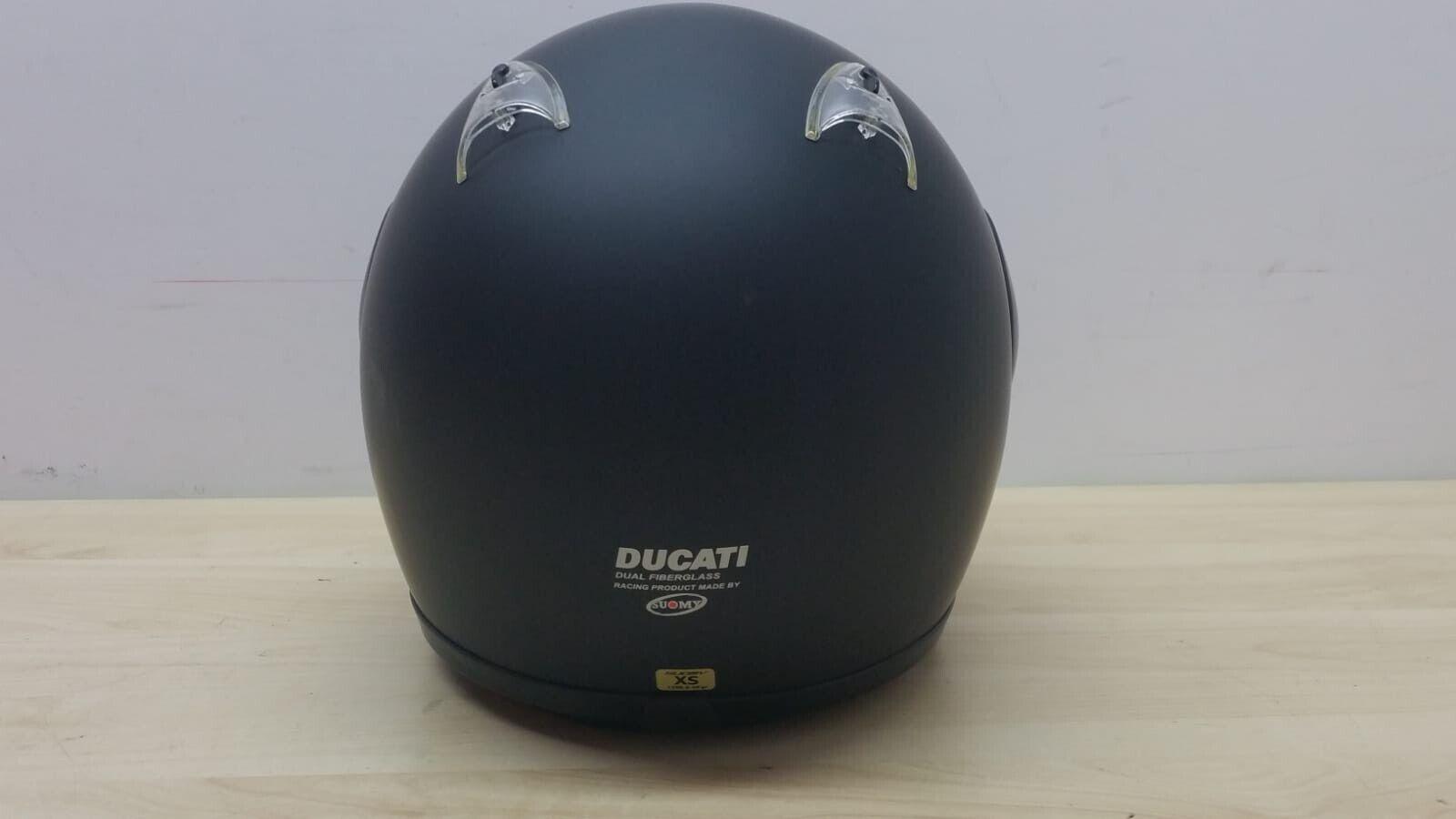  casco integrale da moto suomy ducati dark ece opaco tg. xs *65 - foto 2