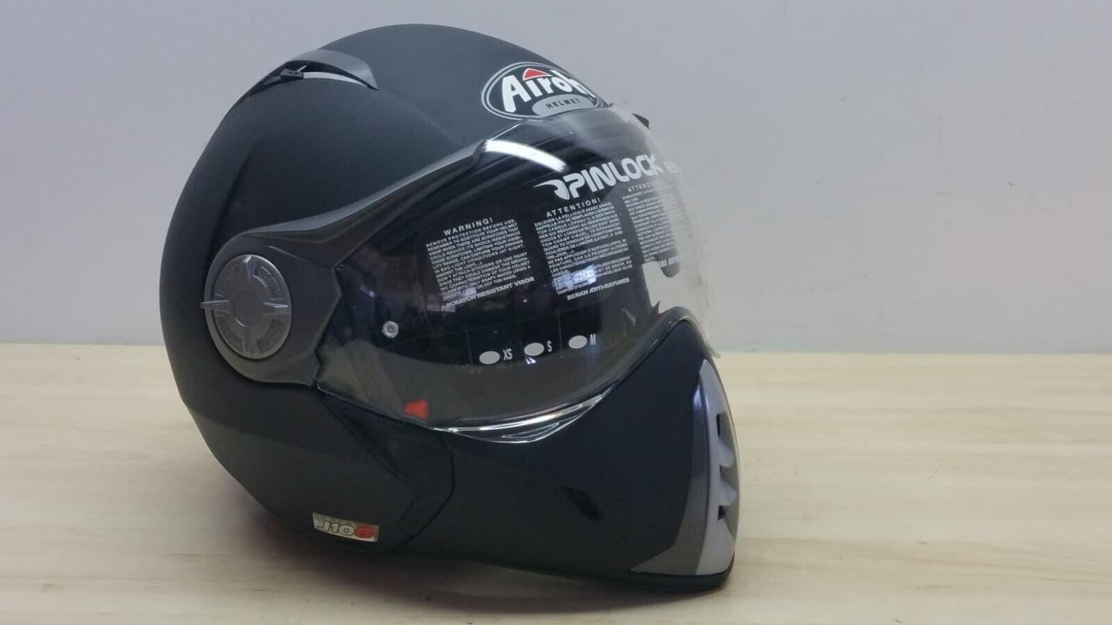  casco integrale modulare scooter airoh helmet j 106 black matt. nero tg. xl *68 - foto 1
