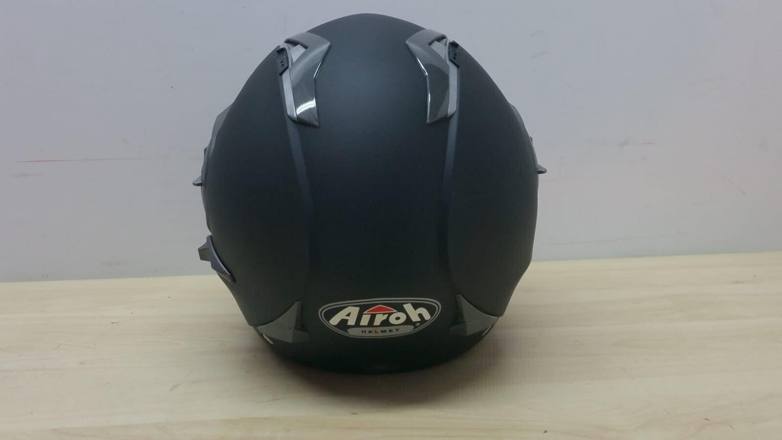  casco integrale modulare scooter airoh helmet j 106 black matt. nero tg. xl *68 - foto 2