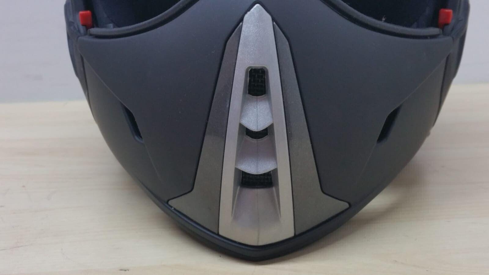  casco integrale modulare scooter airoh helmet j 106 black matt. nero tg. xl *68 - foto 5