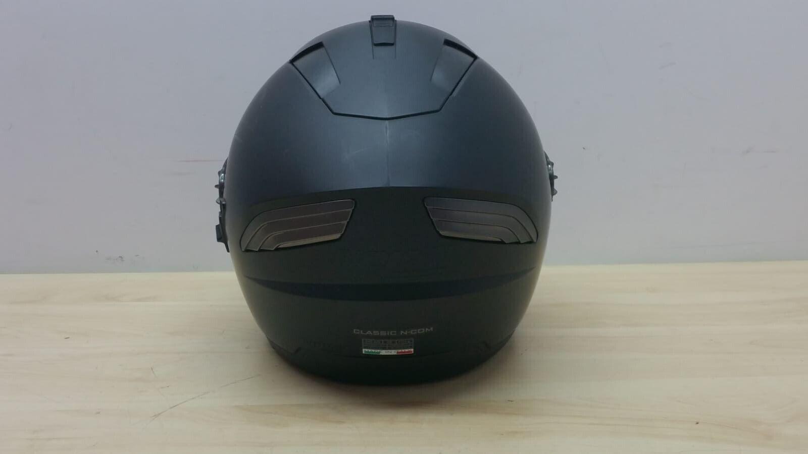 nolan helmets casco da scooter nolan n43 air classic n-com nero opaco tg. xs *78 - foto 2