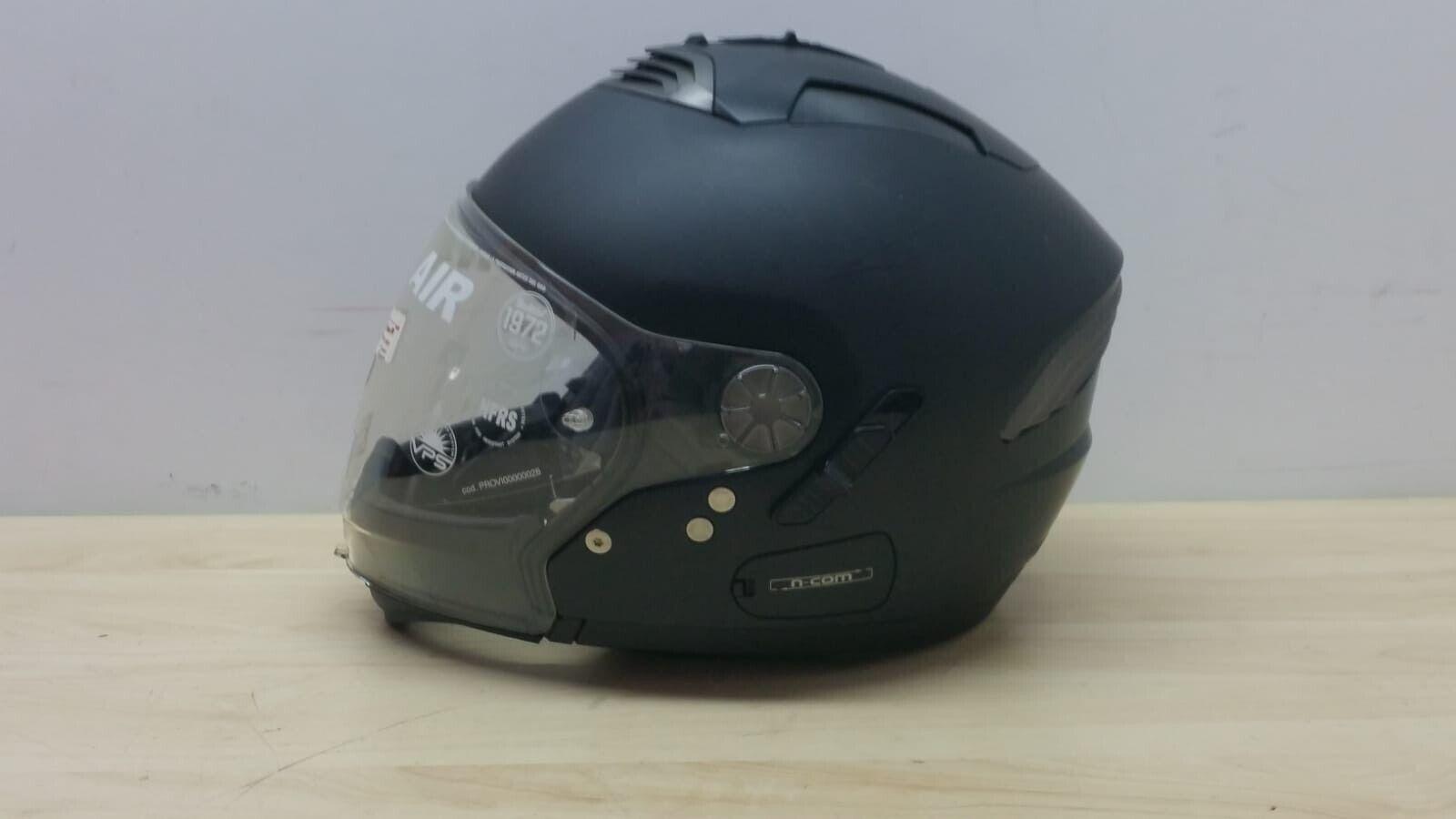 nolan helmets casco da scooter nolan n43 air classic n-com nero opaco tg. xs *78 - foto 5