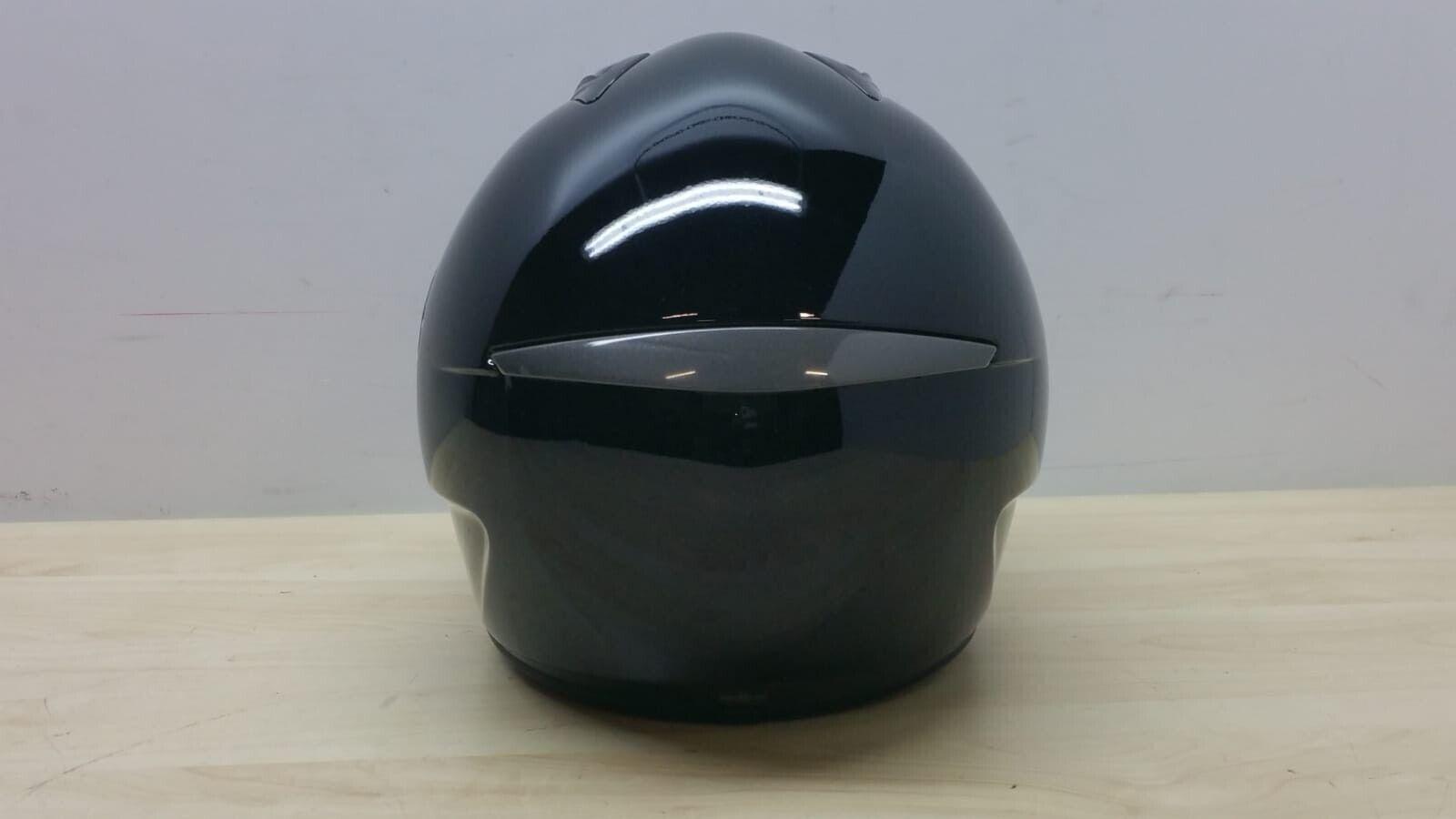 airoh helmet casco integrale da moto airoh helmet leox solid black metallic lucido tg.xl *82 - foto 2