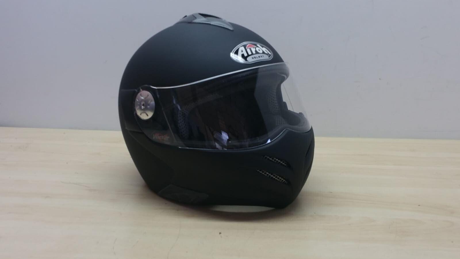 airoh helmet casco integrale da moto airoh helmet warrior rs nero matt. opaco tg. l *87 - foto 1