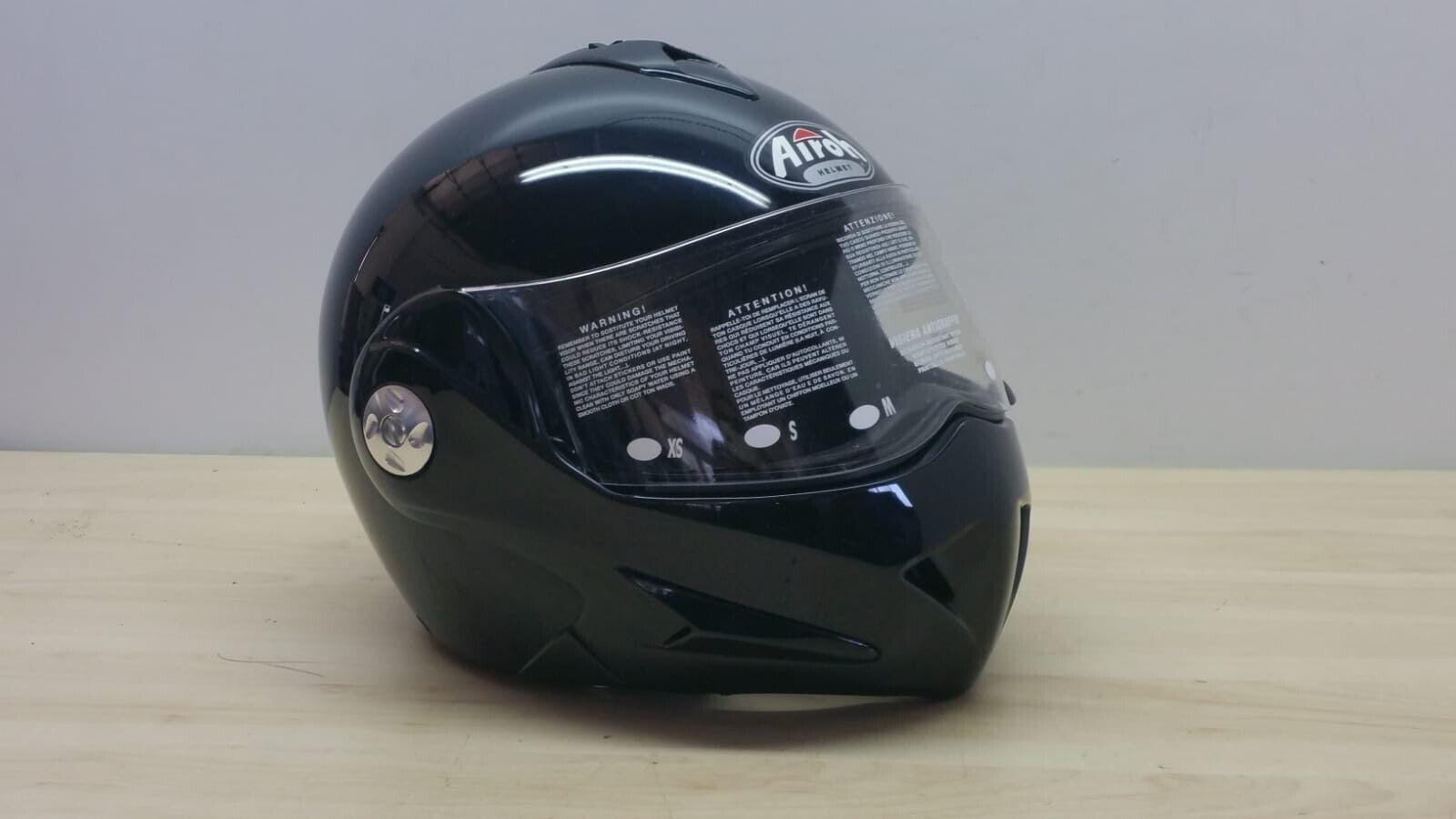 airoh helmet casco integrale modulare da moto airoh mathisse rs nero lucido matt. tg. xxl *88 - foto 1