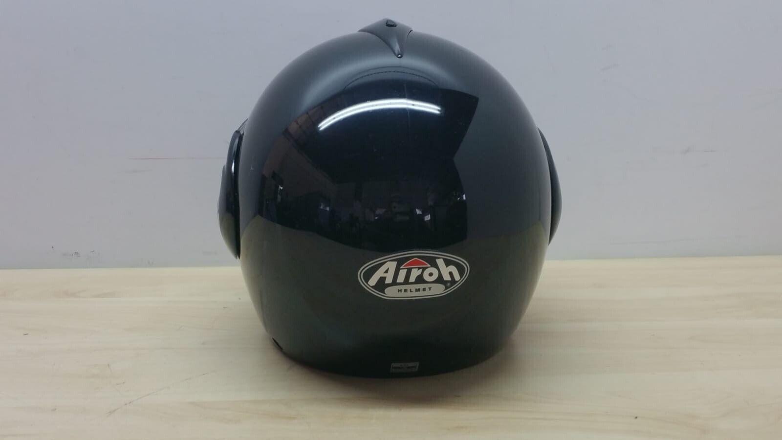 airoh helmet casco integrale modulare da moto airoh mathisse rs nero lucido matt. tg. xxl *88 - foto 2