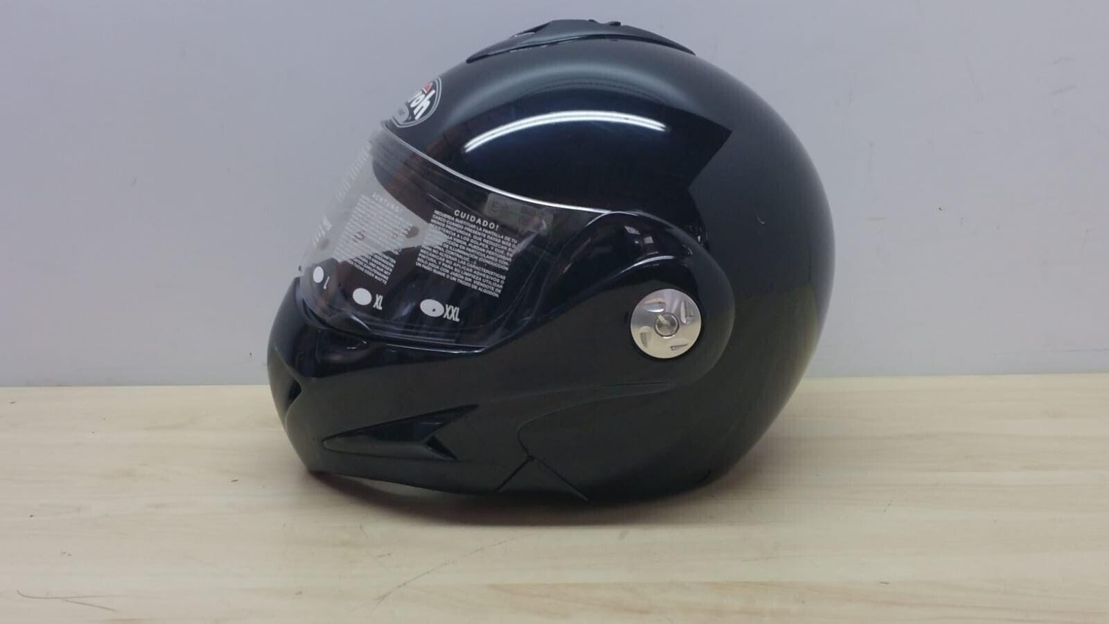 airoh helmet casco integrale modulare da moto airoh mathisse rs nero lucido matt. tg. xxl *88 - foto 5