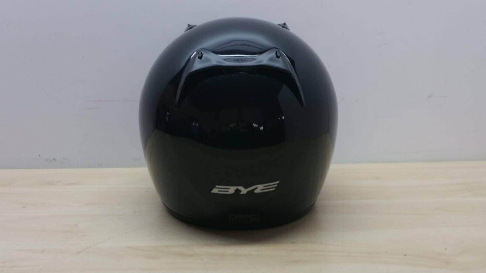  casco integrale da moto bye spirit metallic black lucido tg. l *89 - foto 2