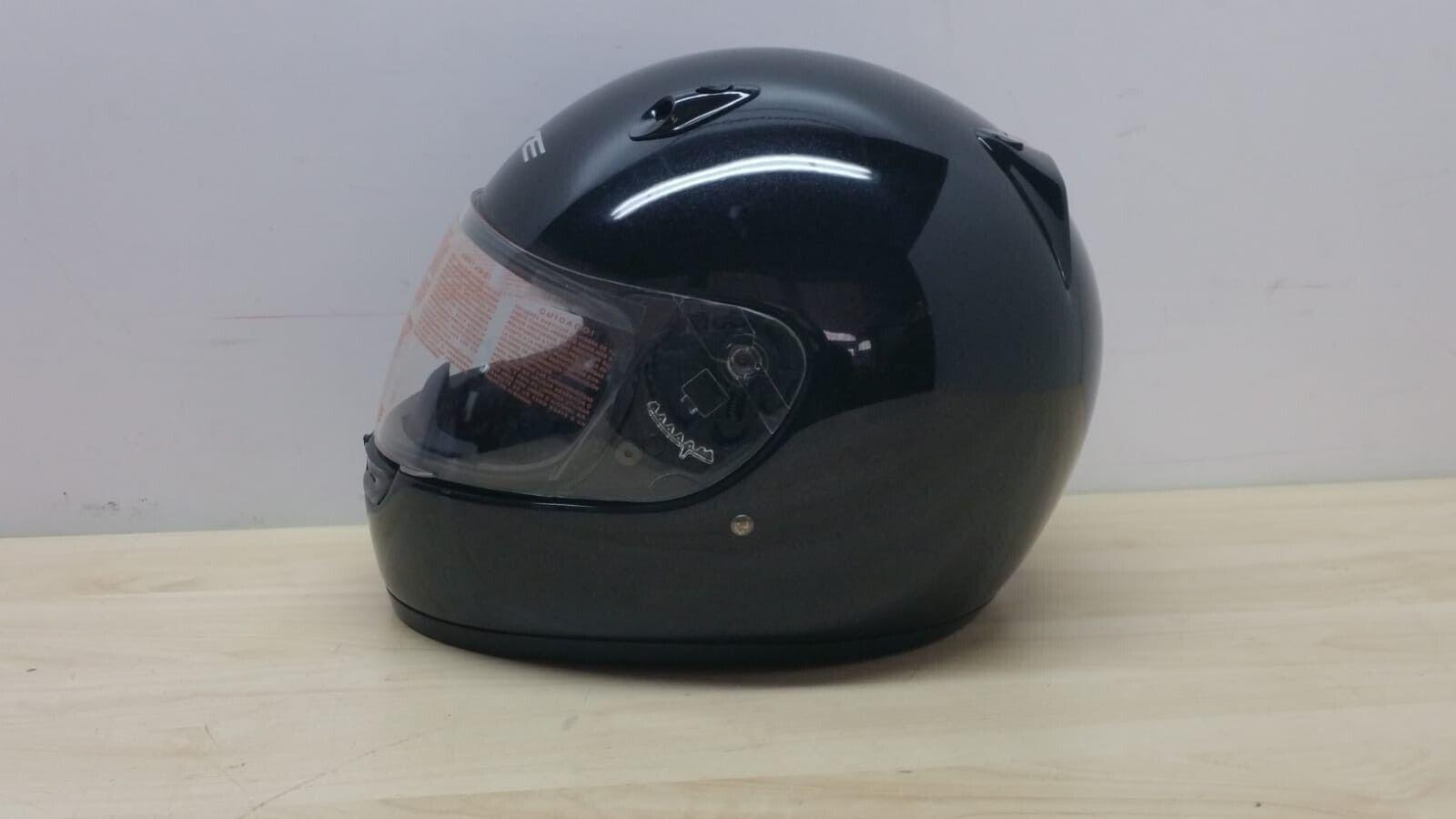  casco integrale da moto bye spirit metallic black lucido tg. l *89 - foto 4