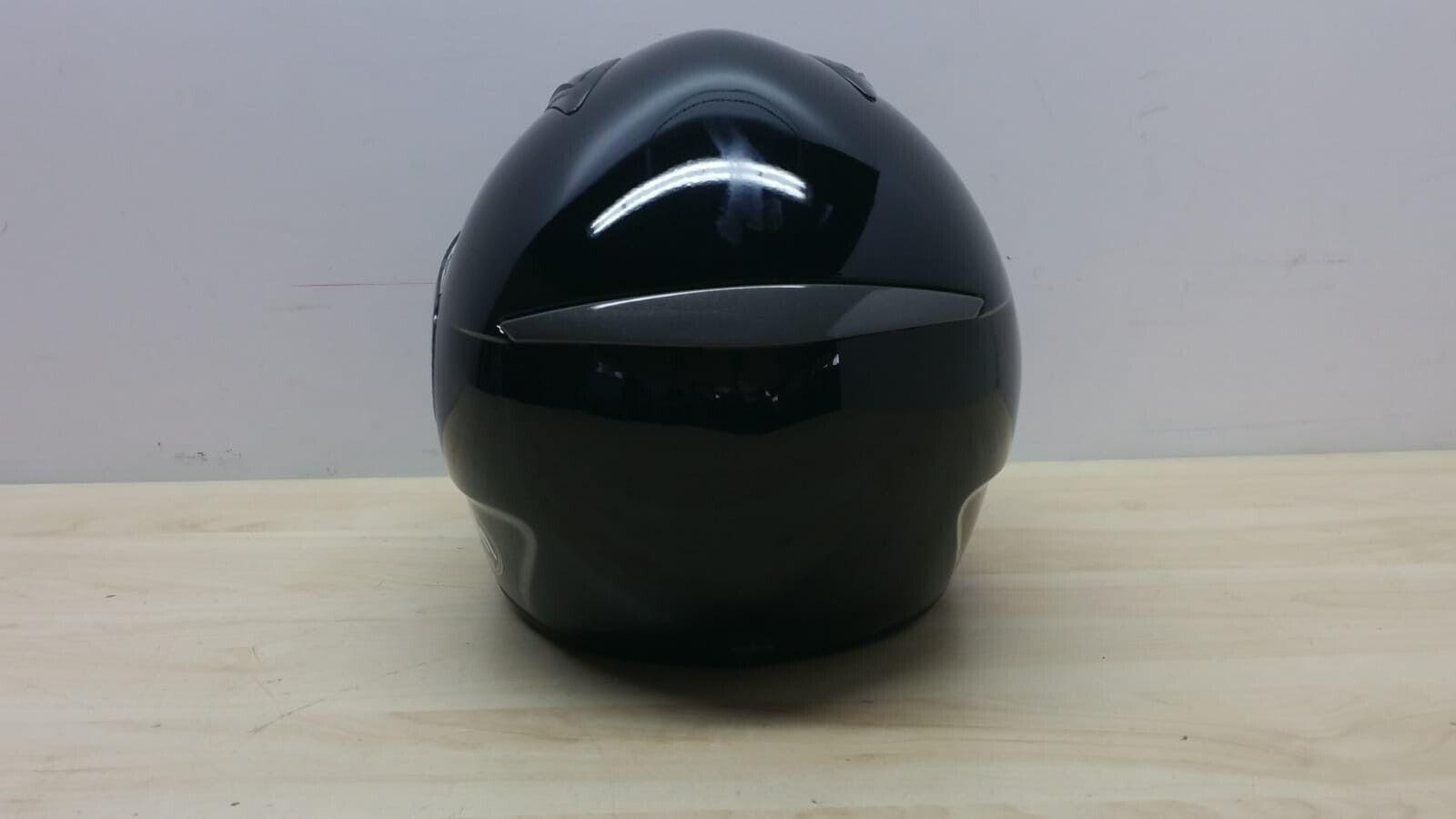 airoh helmet casco integrale da moto airoh helmet leox solid black metallic lucido tg. s *90 - foto 2