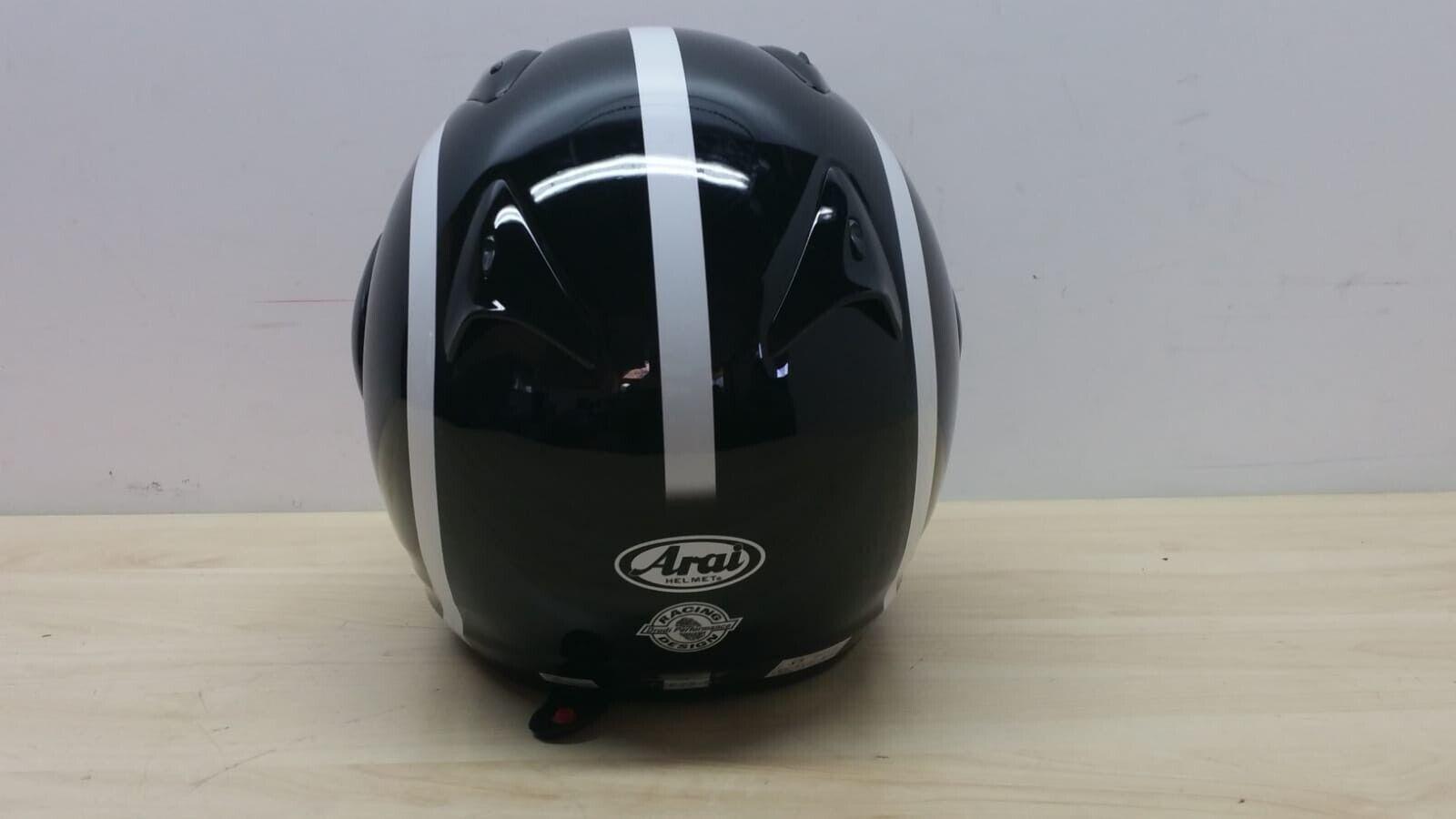arai casco jet da moto e scooter arai ducati strada nero lucido sc3 sz/f tg. xs *93 - foto 2