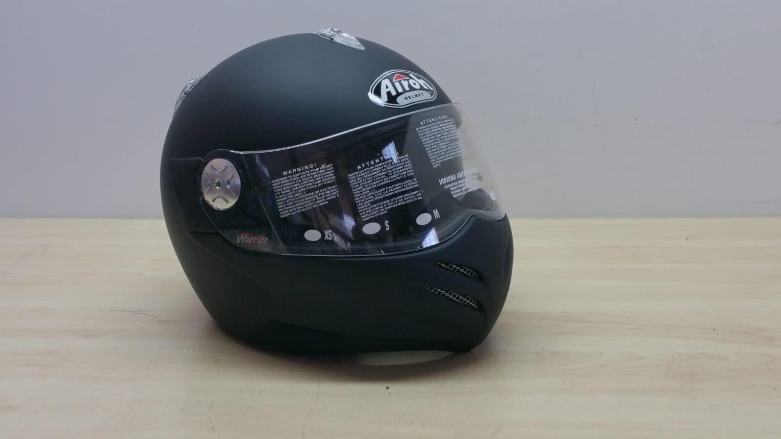 airoh helmet casco integrale da moto airoh helmet warrior rs nero matt. opaco tg. xl *97 - foto 1