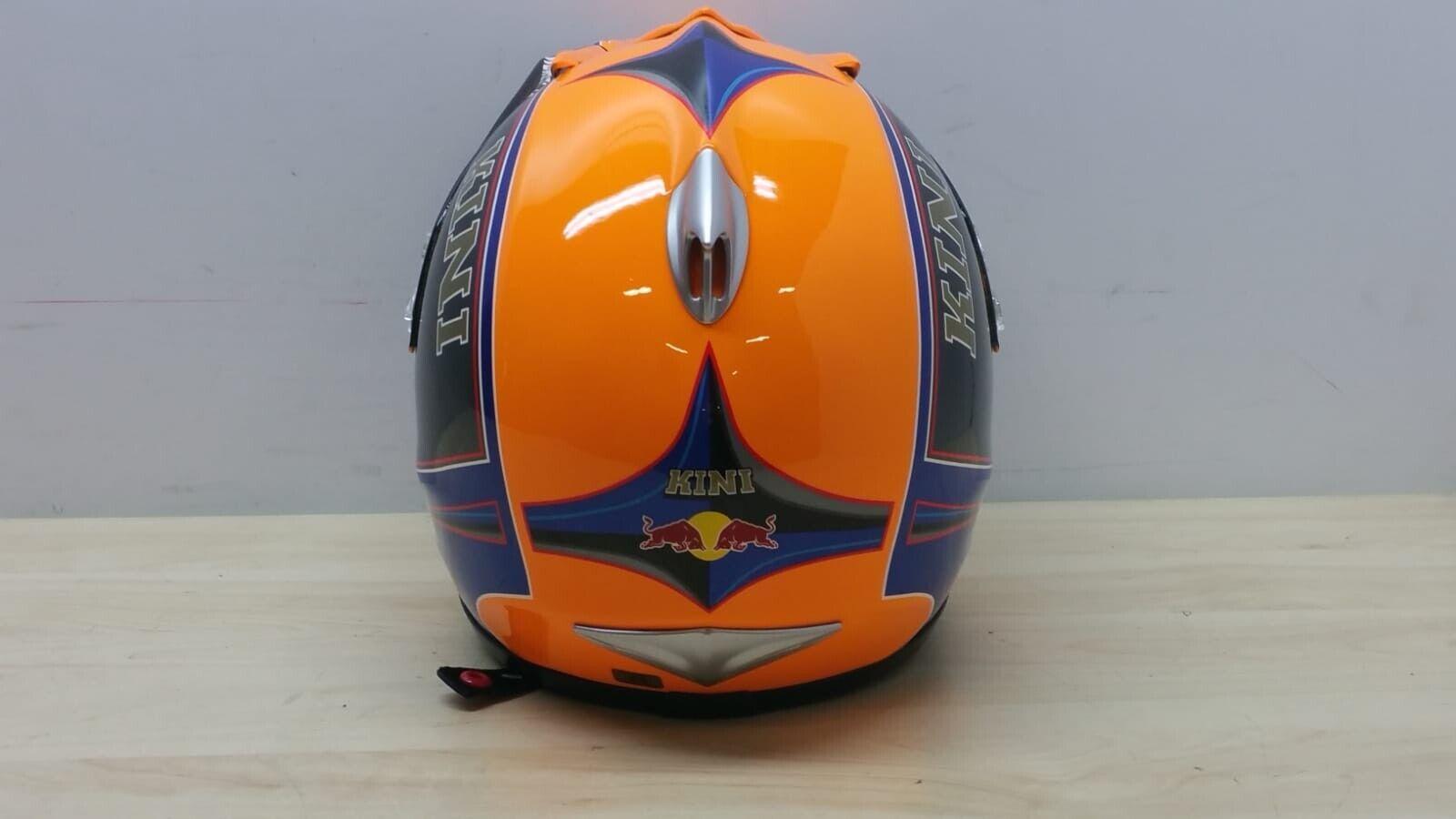 suomy casco cross enduro suomy kini rb-comp helmet red bull nero arancio tg. xs 101 - foto 2