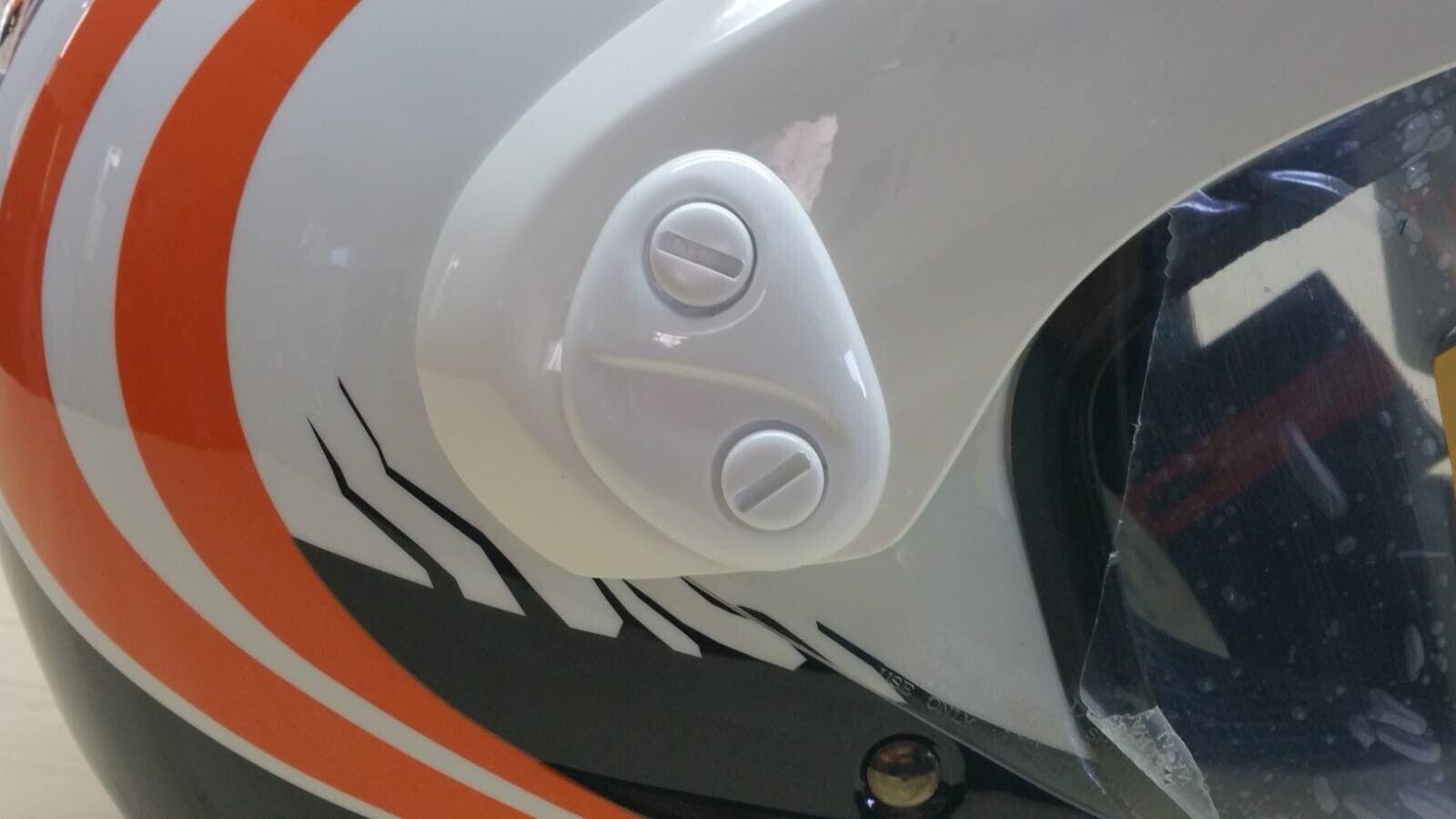 ktm casco da moto enduro e motard arai tour cross ktm nero bianco arancio tg. l 105 - foto 6
