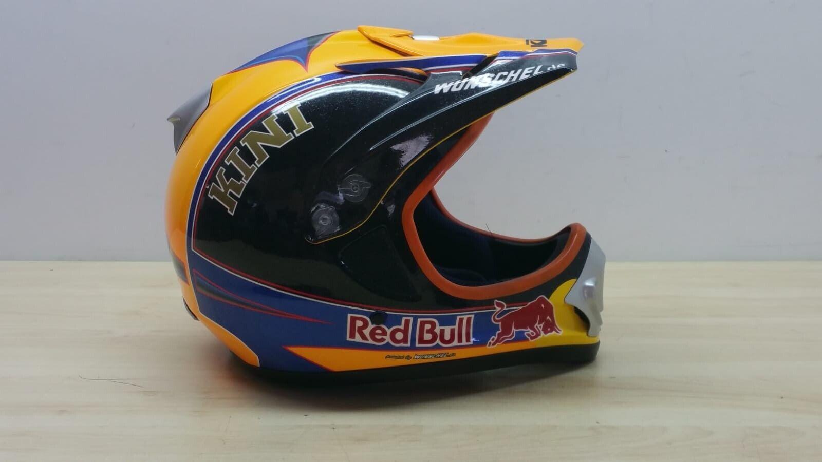 suomy casco cross suomy kini rb-comp helmet red bull nero arancio lucido tg. s 106 - foto 4