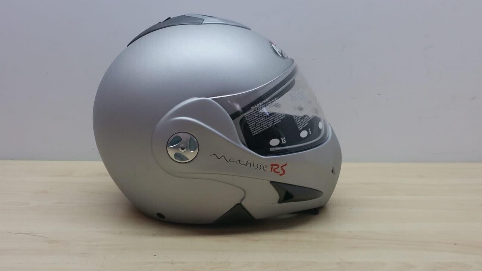 airoh helmet casco modulare da moto airoh helmet mathisse rs argento matt. tg. xxl *111 - foto 3
