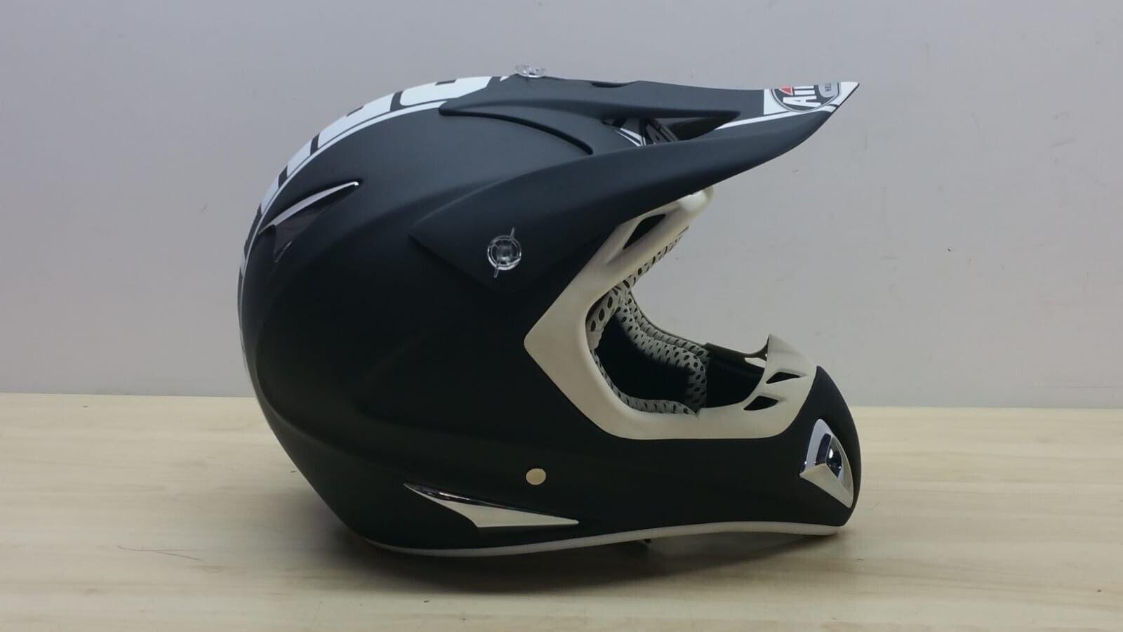 airoh casco da moto cross enduro airoh stelt senior land nero opaco tg. l  114 - foto 4