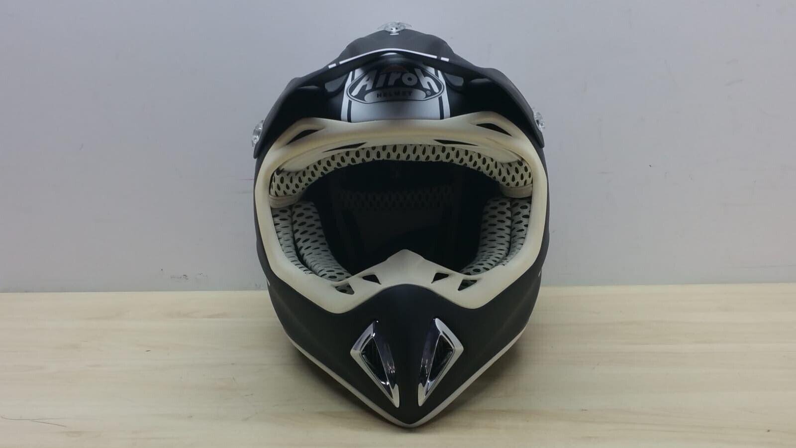 airoh casco da moto cross enduro airoh stelt senior land nero opaco tg. l  114 - foto 5