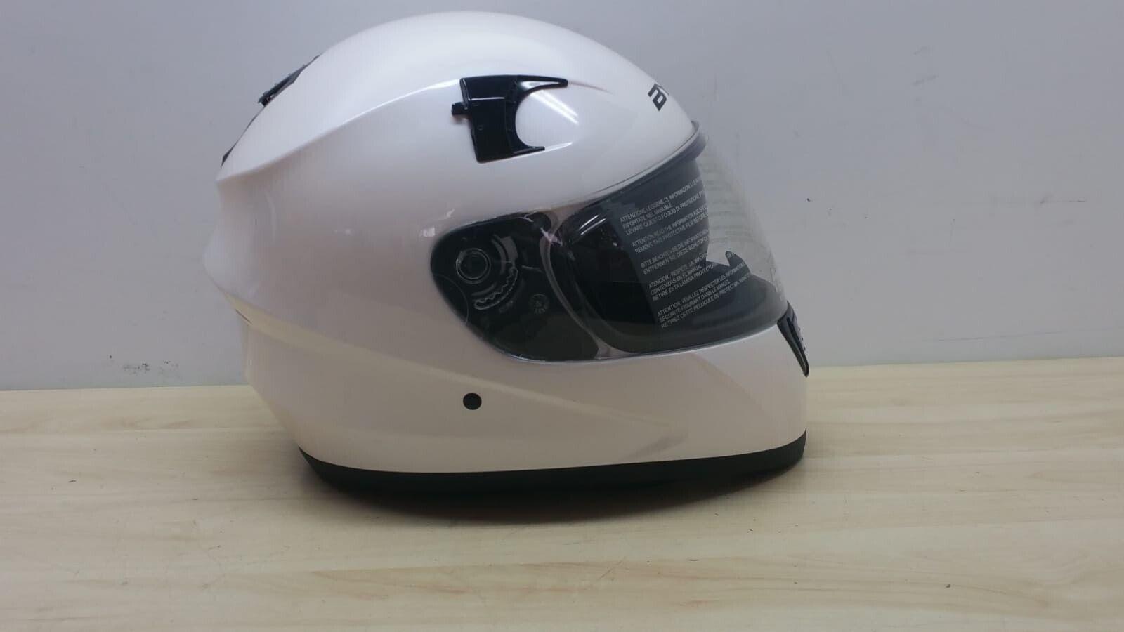  casco integrale da moto bye helmet yamaha motor str8w bianco perla tg. l * 132 - foto 2