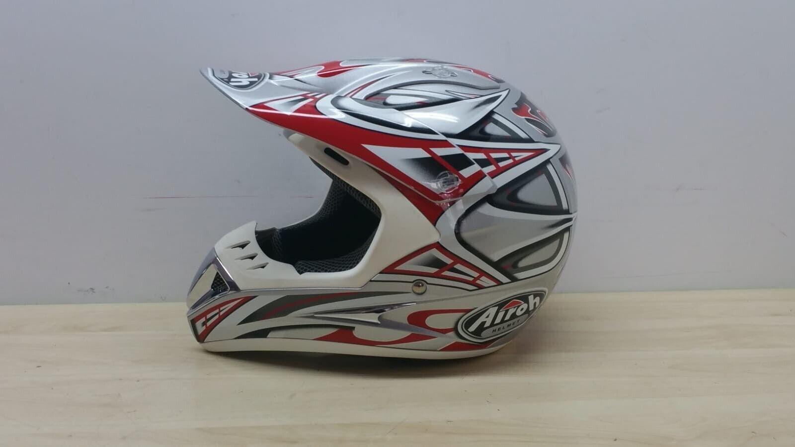 airoh casco da moto cross enduro airoh helmet runner star rosso new tg. xl 134 - foto 4
