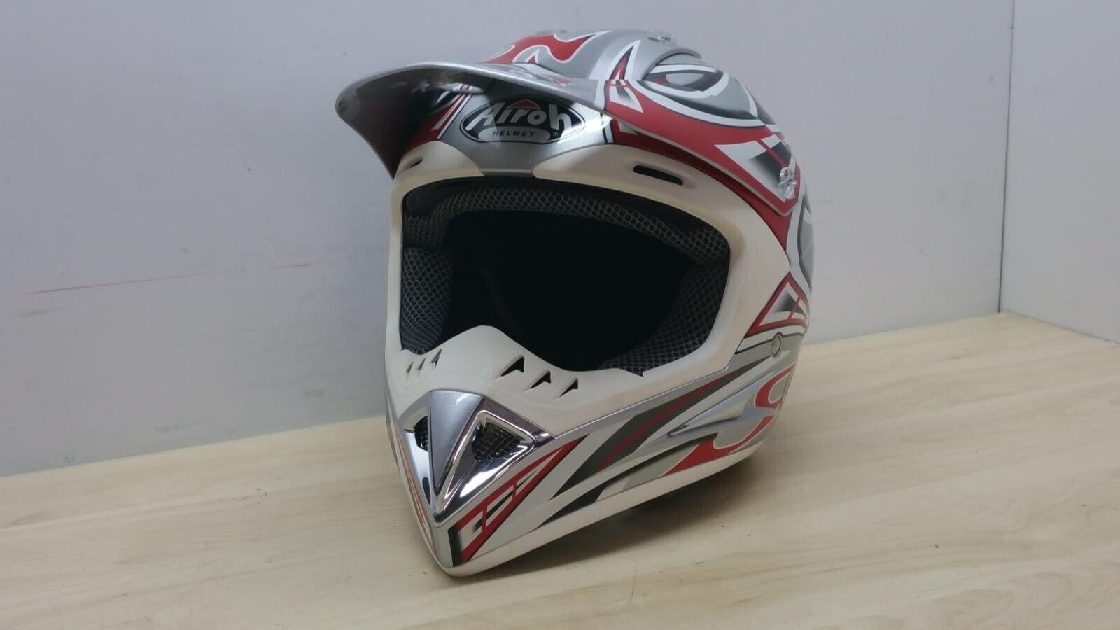 airoh casco da moto cross enduro airoh helmet runner star rosso new tg. xl 134 - foto 5
